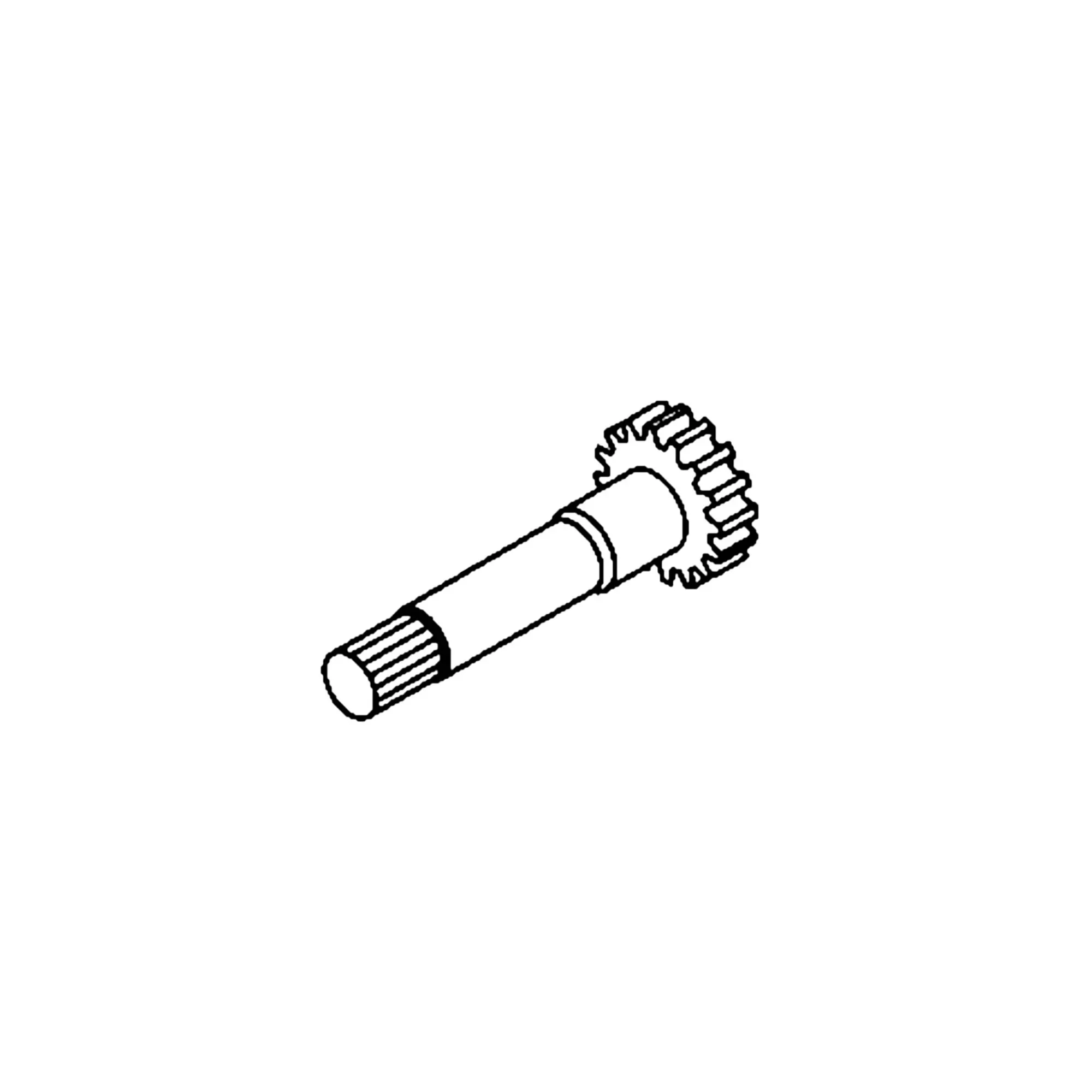 John Deere Travel Motor Universal Driveshaft - 2048000