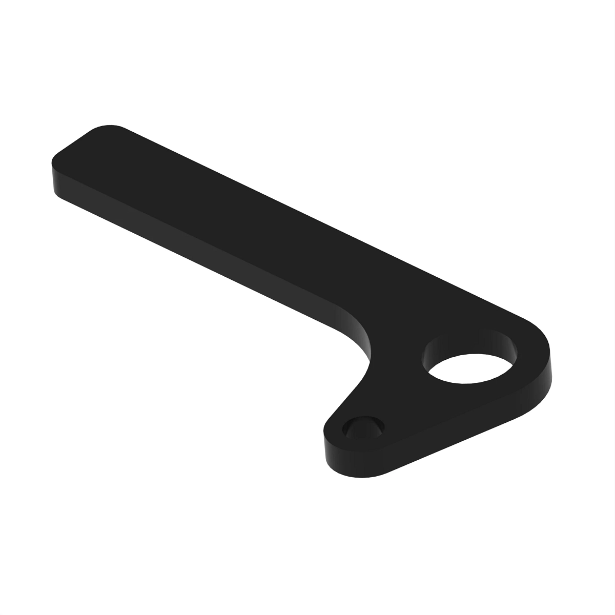 PLATE, CLEANOUT DOOR LEVER