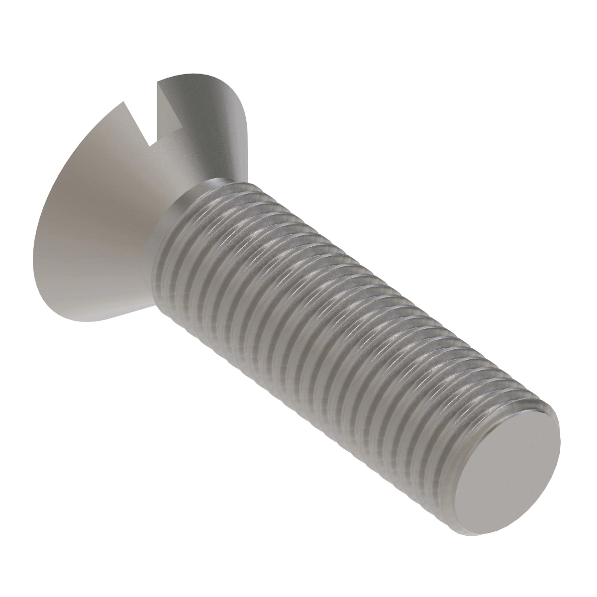 Screw, Slotted Flat Countersunk HD