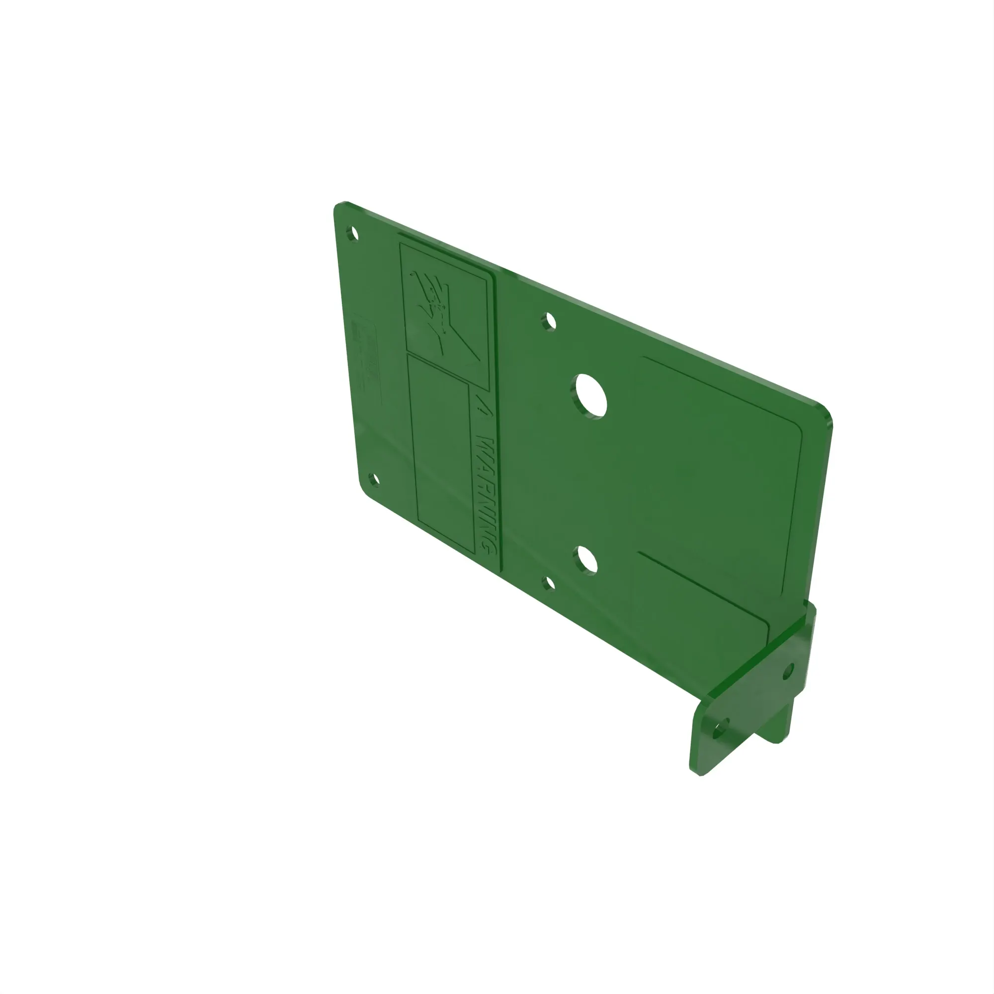 John Deere Bracket, Auxiliary Hydraulics with Decal - AA67156