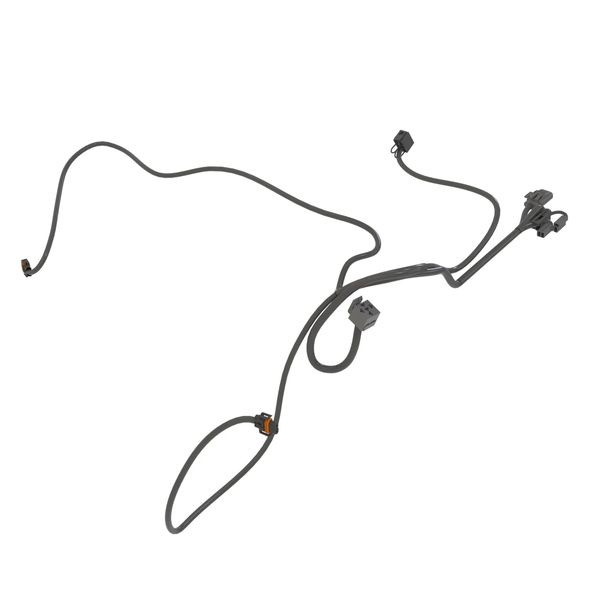 John Deere Brush Guard Light Wiring Harness - AM148555