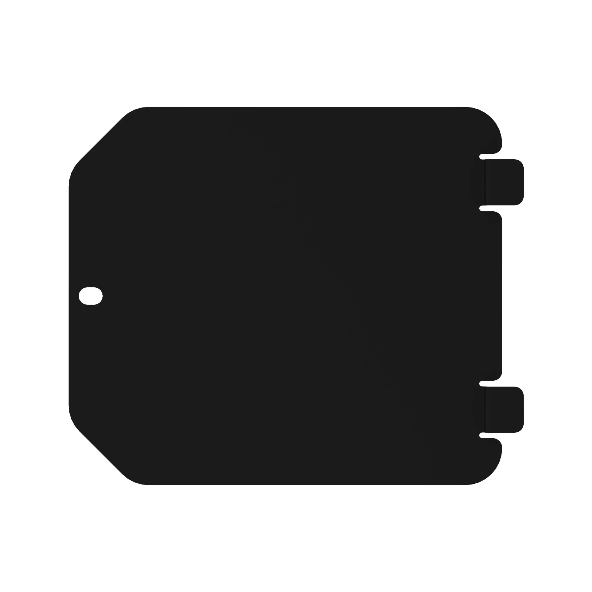 SHIELD, TANK ACCESS PLATE