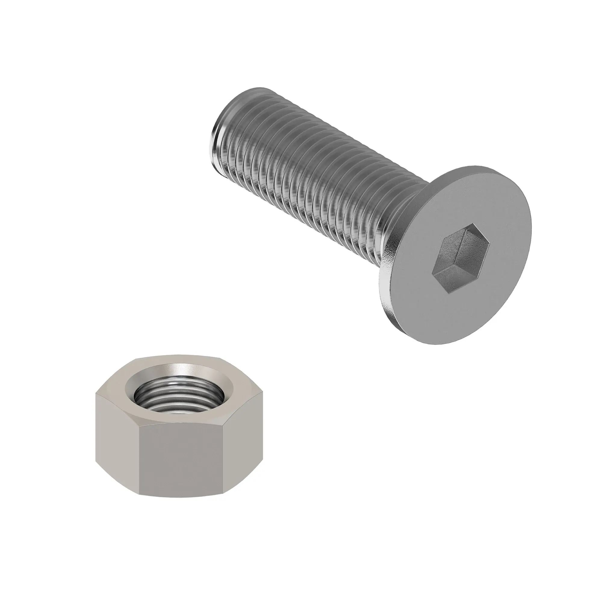 John Deere Knife Screw and Lock Nut Kit - AE55094