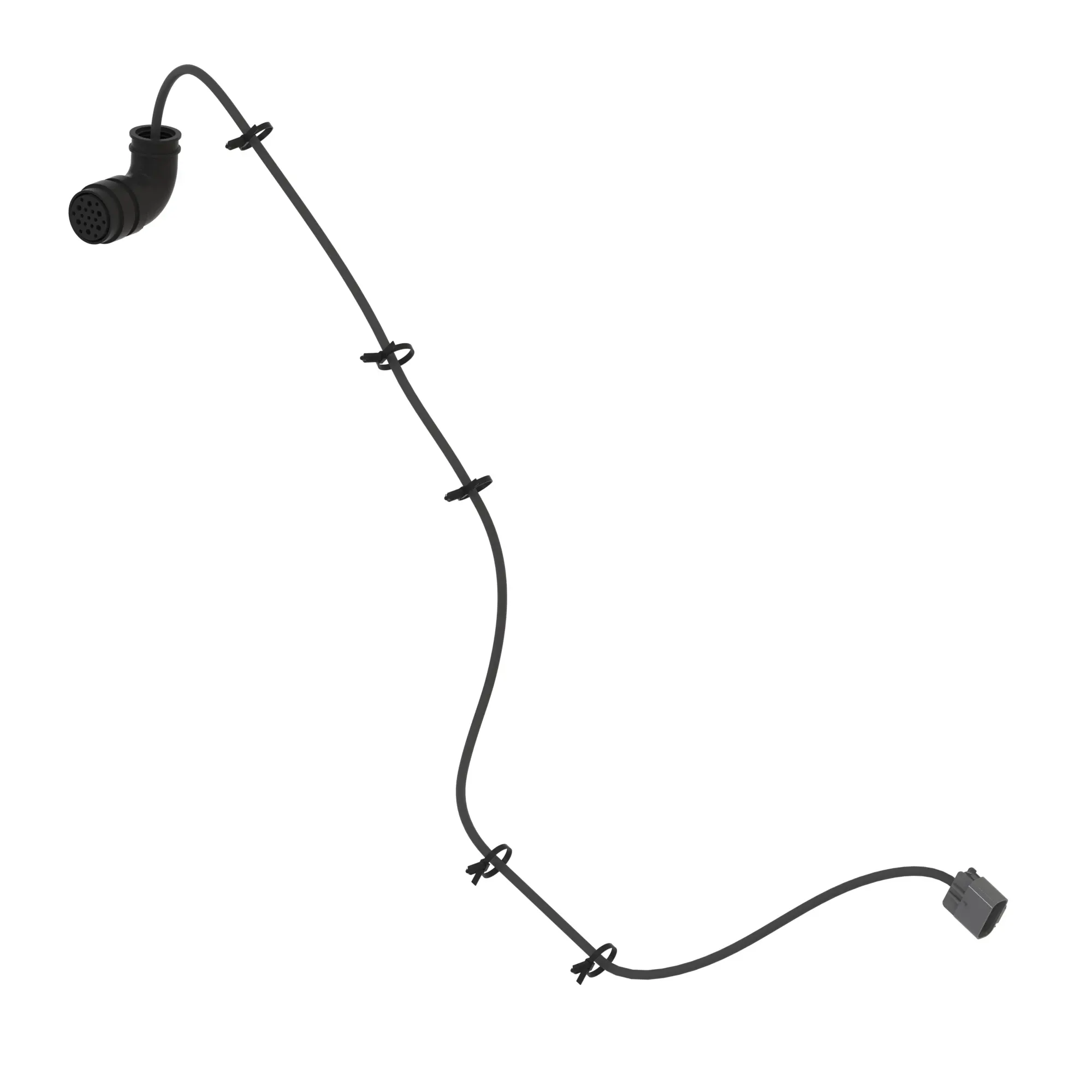 John Deere Advanced PowerCast™ Residue Hydraulic Hoses Wiring Harness - AXE18131