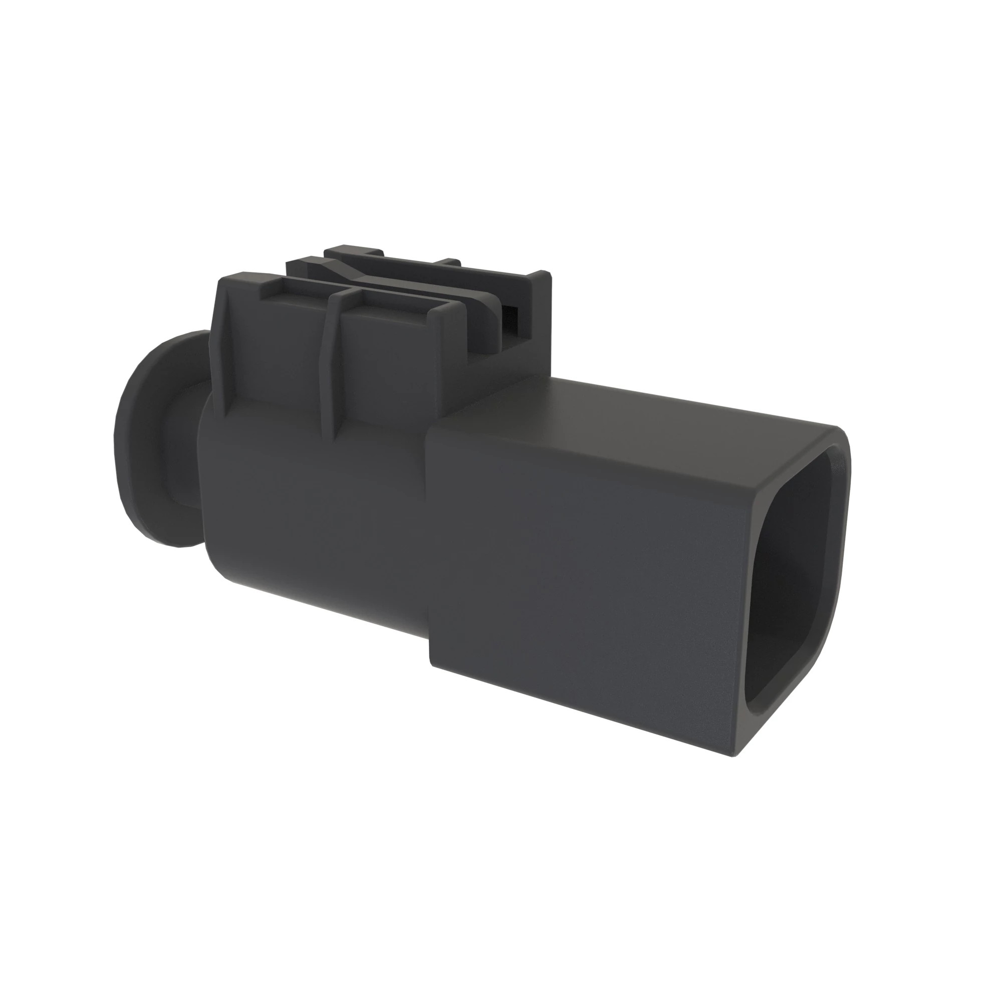 CONN TYCO MCON 4W MS BLK PLSTC
