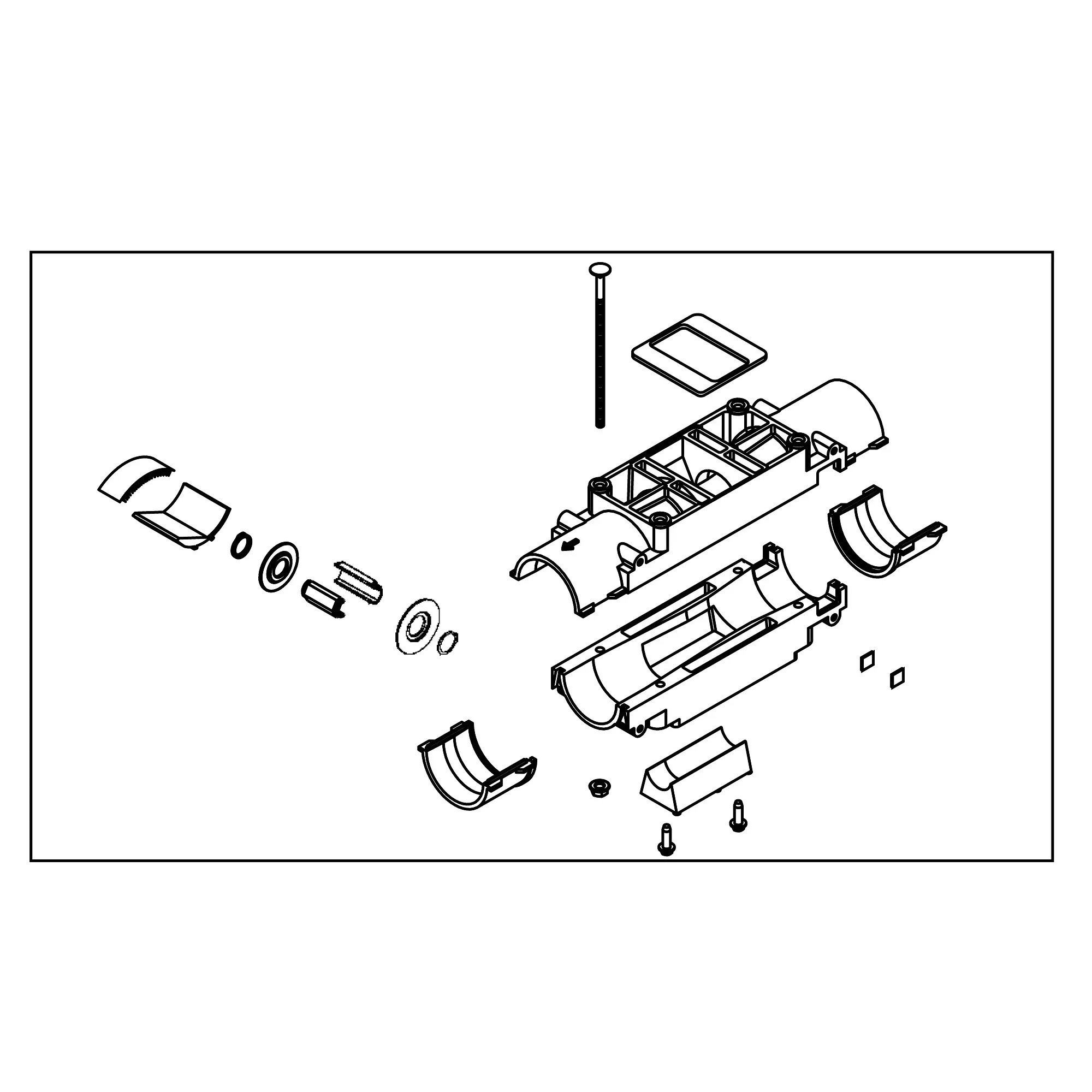 John Deere Stationary Shoot Manifold - AA68534