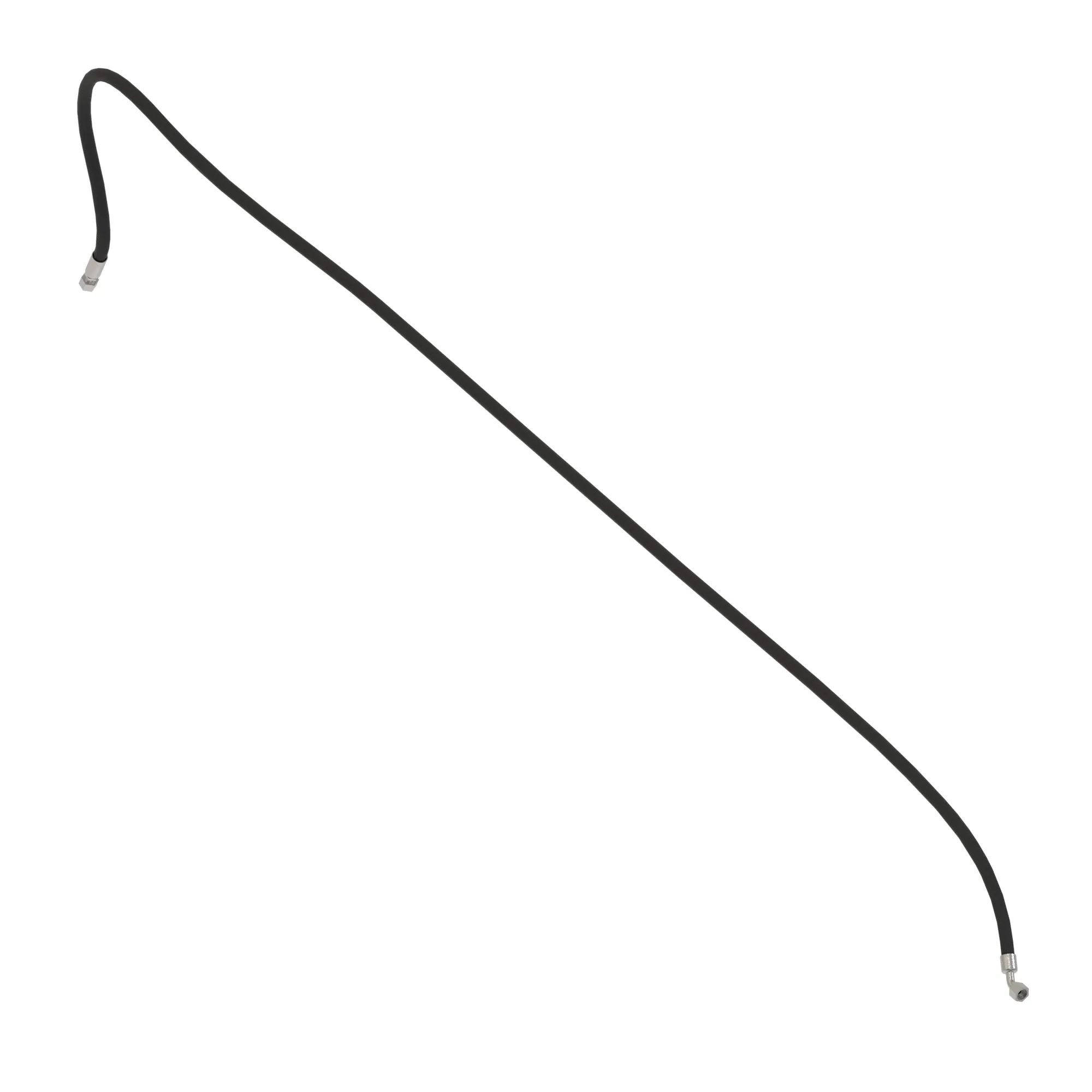 John Deere Vulcanized Rubber Hydraulic Hose with Nylon Braid - AT431778