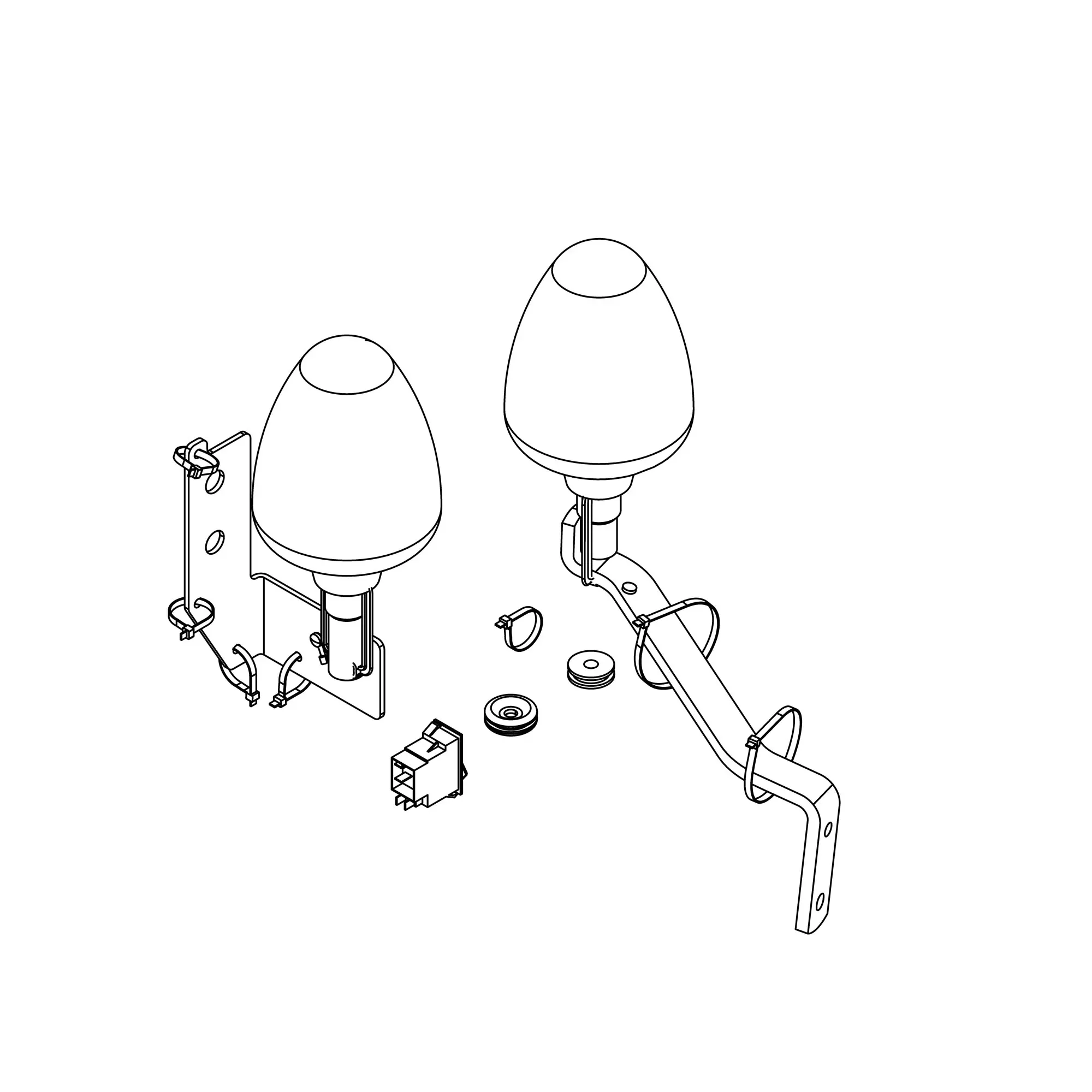 John Deere Light Kit Attachment - BKK10343