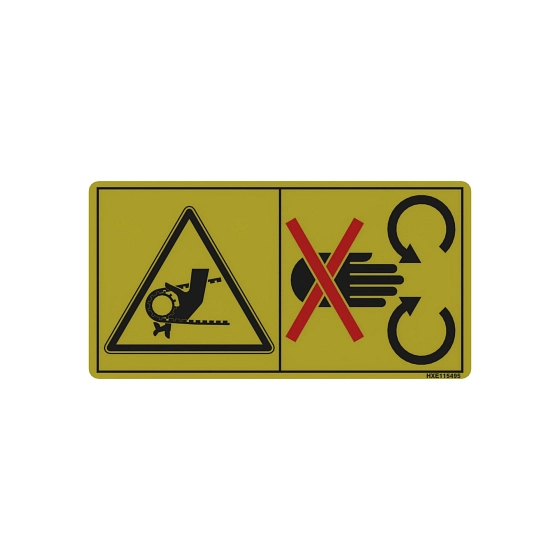 John Deere Label - HXE115495
