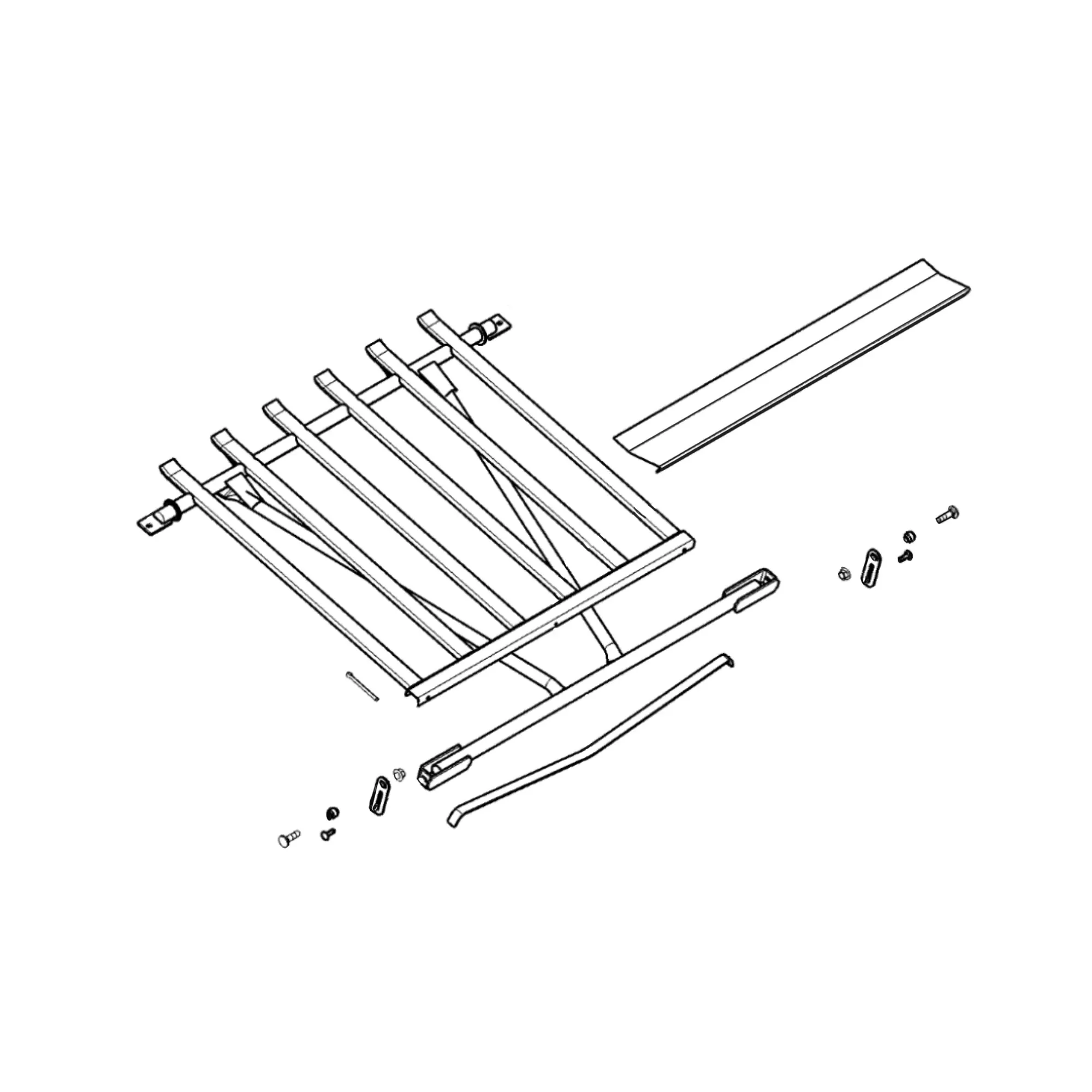 John Deere Net Pan Support - AFH214926