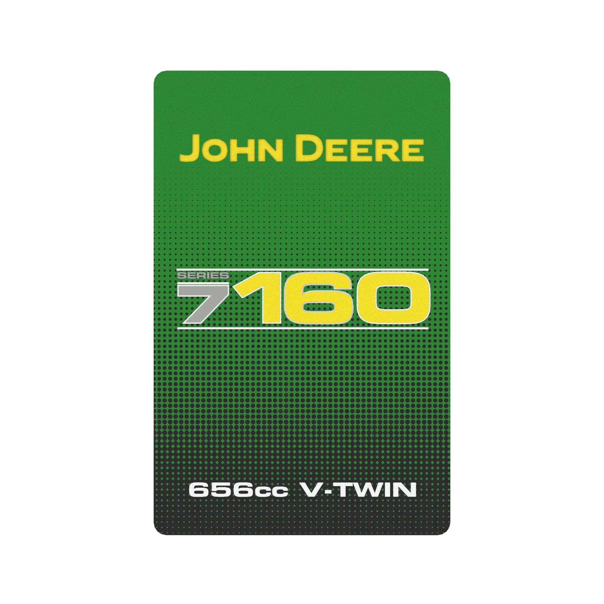 John Deere 7160 Deere Gas Engine Label - GX25791