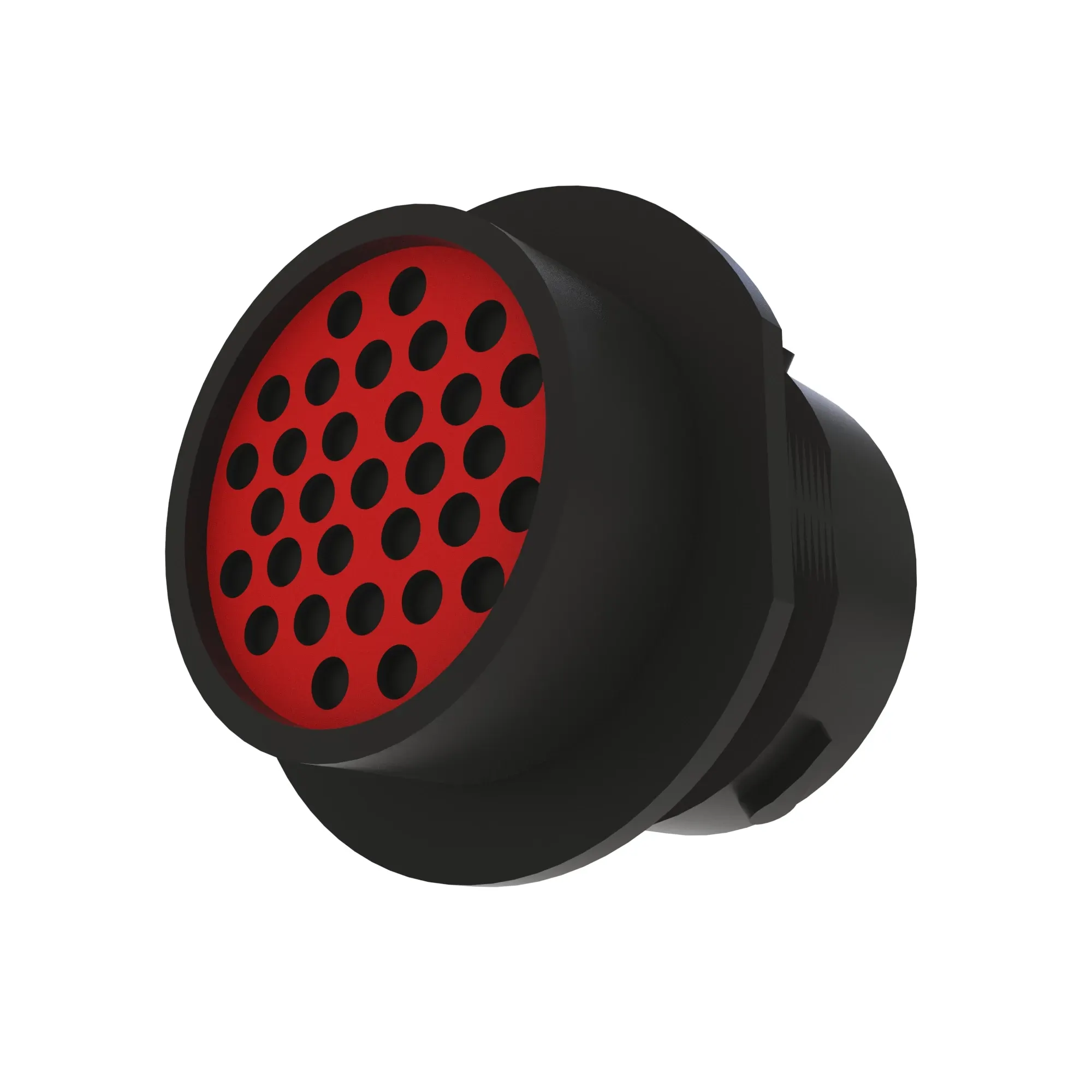 John Deere Black Internal Electrical Connector Housing, 31 Cavities - 57M11558