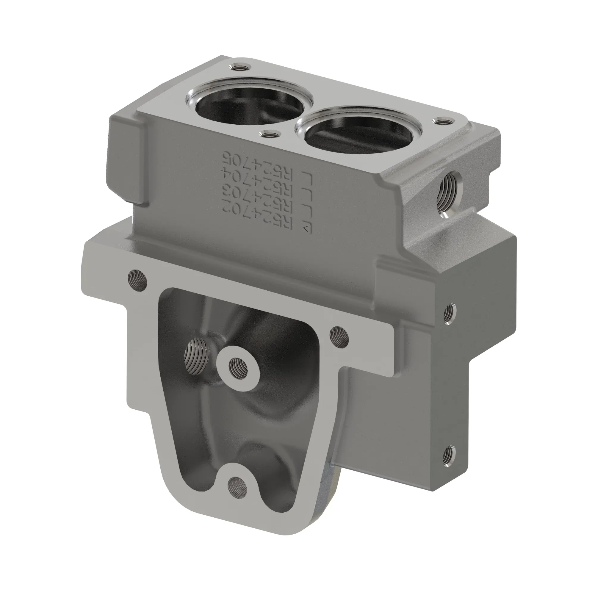 FRONT WATER AND THERMOSTAT HOUSING