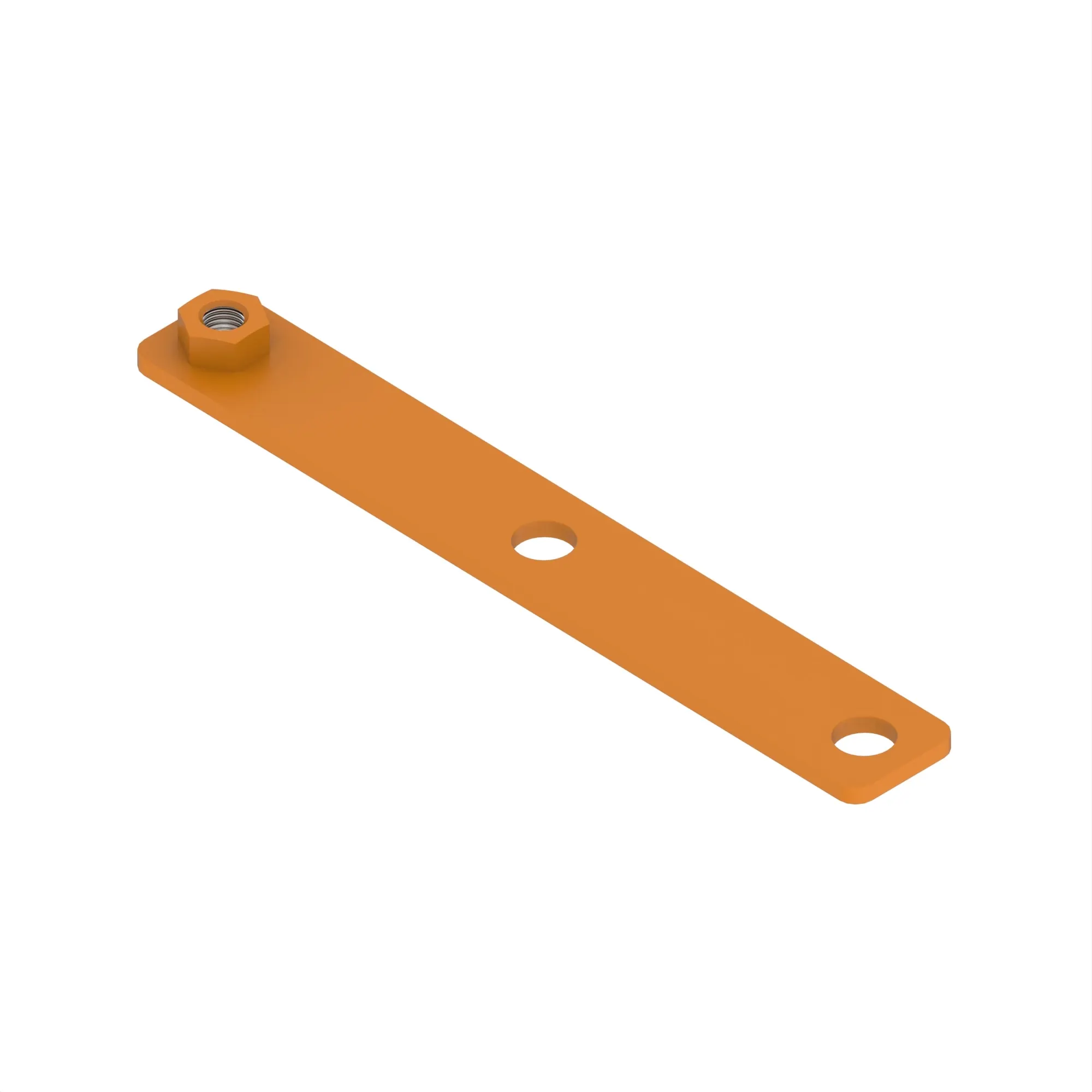 John Deere Block Clamp Backing Plate Bracket - AT496804
