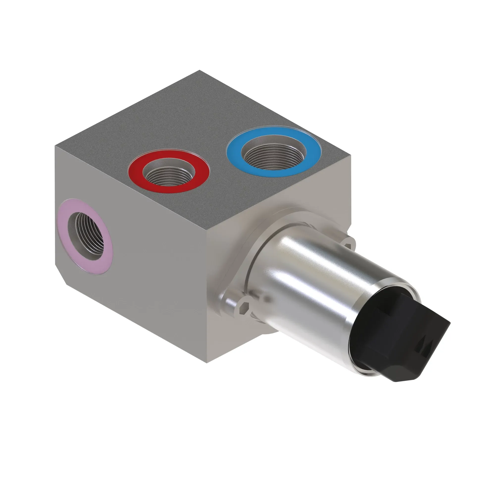 John Deere Internal Pressure Regulation Solenoid Hydraulic Valve - AL235305
