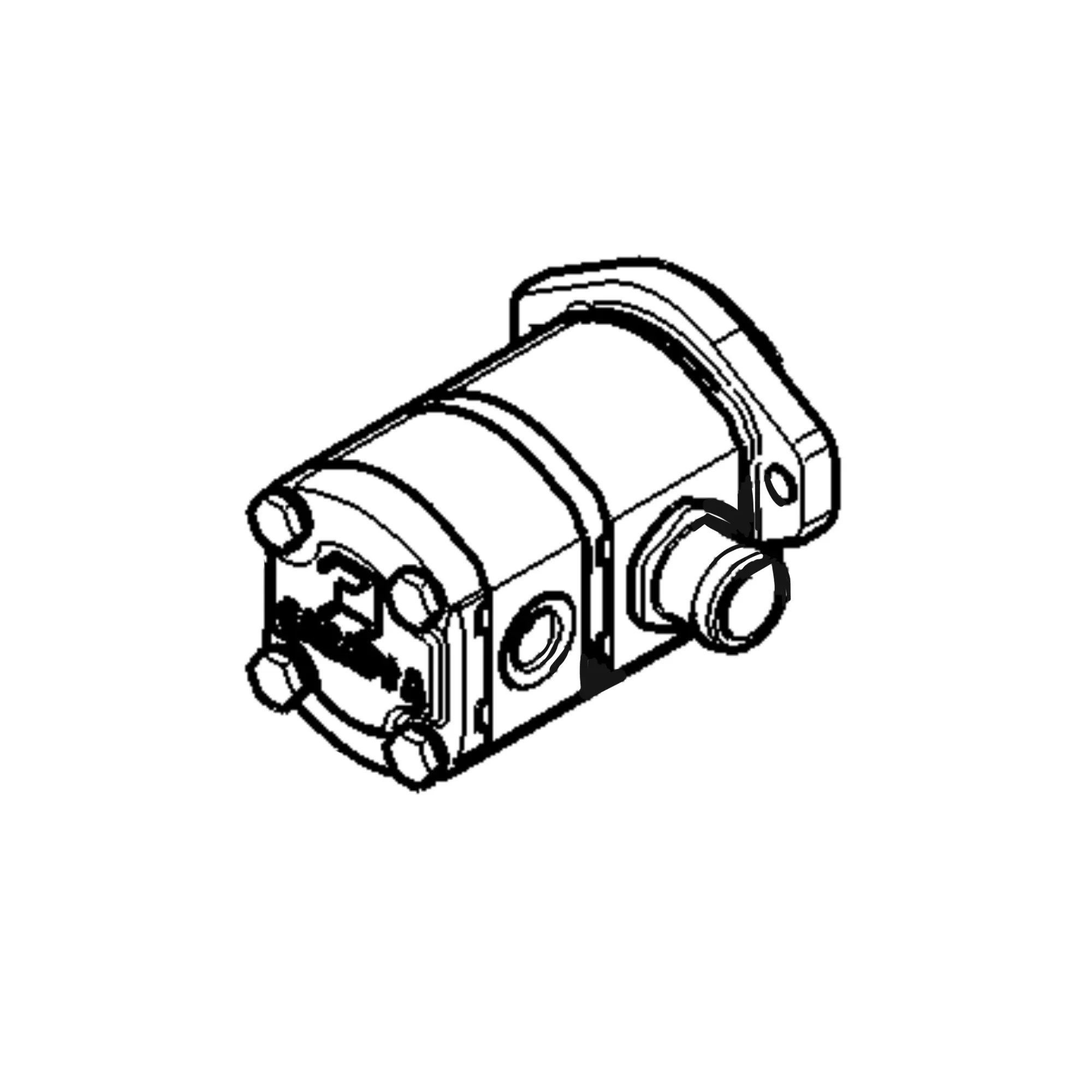 John Deere Hydraulic Gear Pump - AUC13104