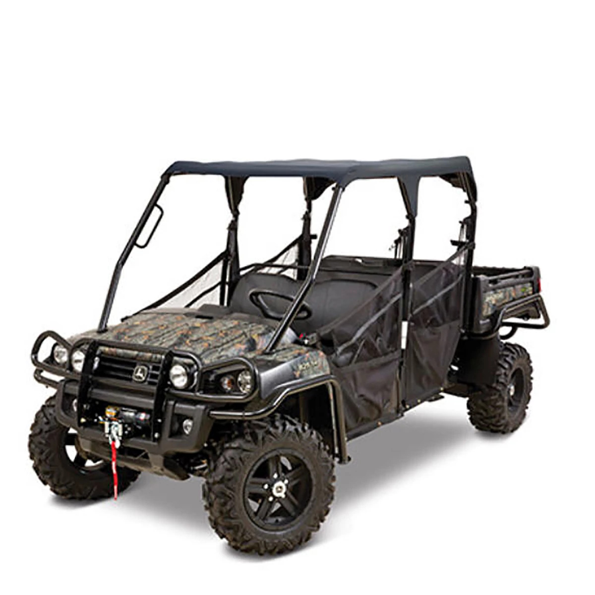 LP47996: Heavy-Duty 4-Pas Black Soft Roof