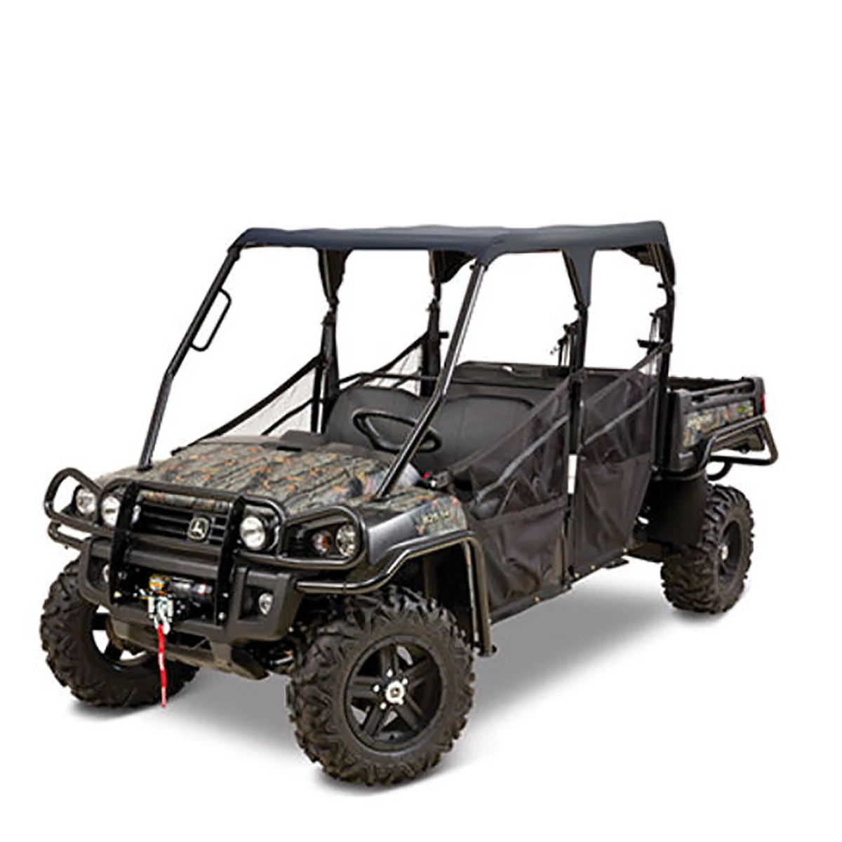 LP47996: Heavy-Duty 4-Pas Black Soft Roof