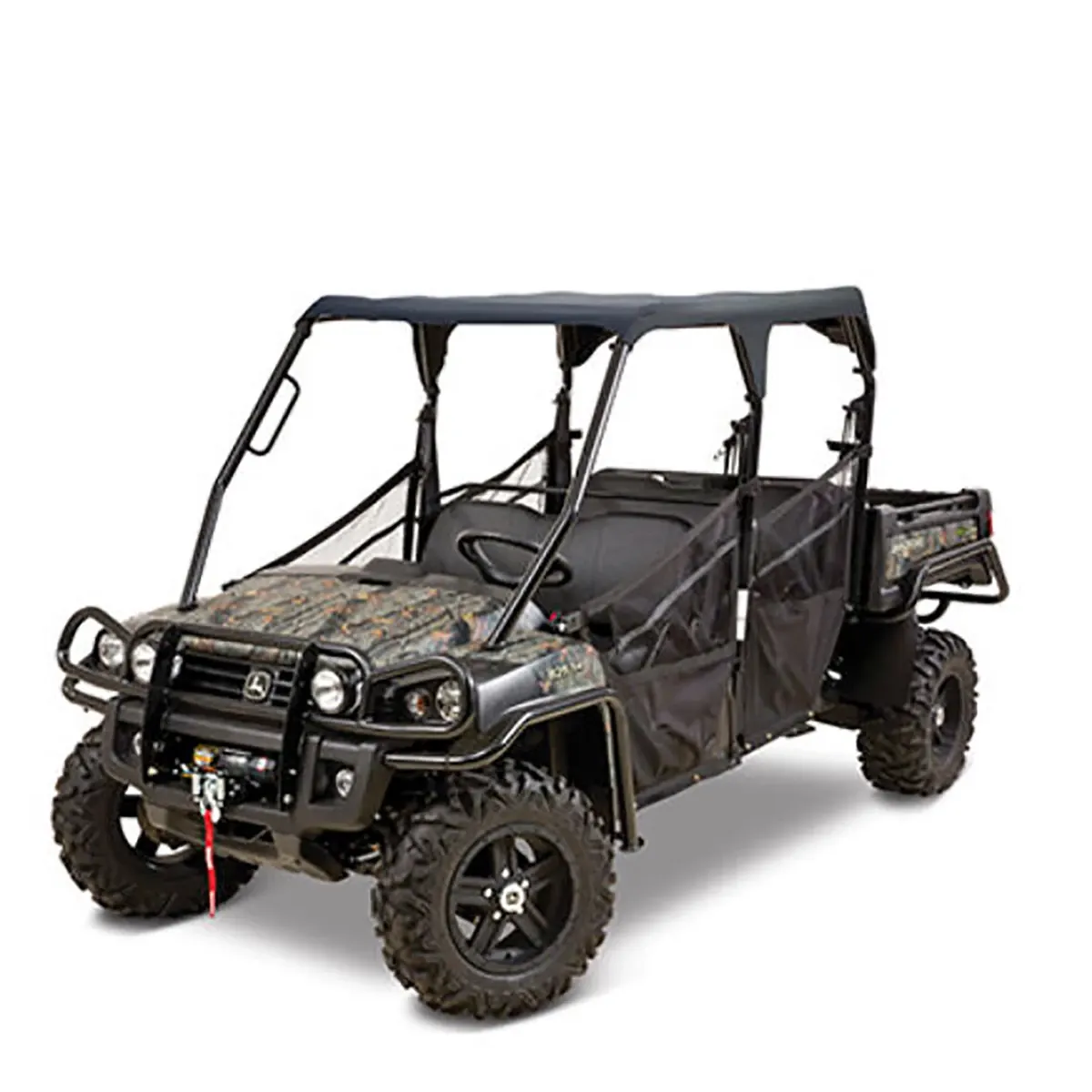 LP47996: Heavy-Duty 4-Pas Black Soft Roof