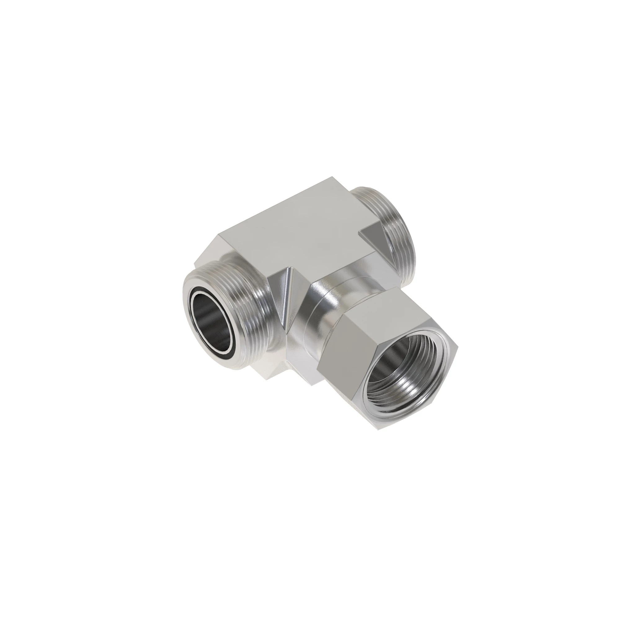 SWIVEL BRANCH TEE,O-RING FSF