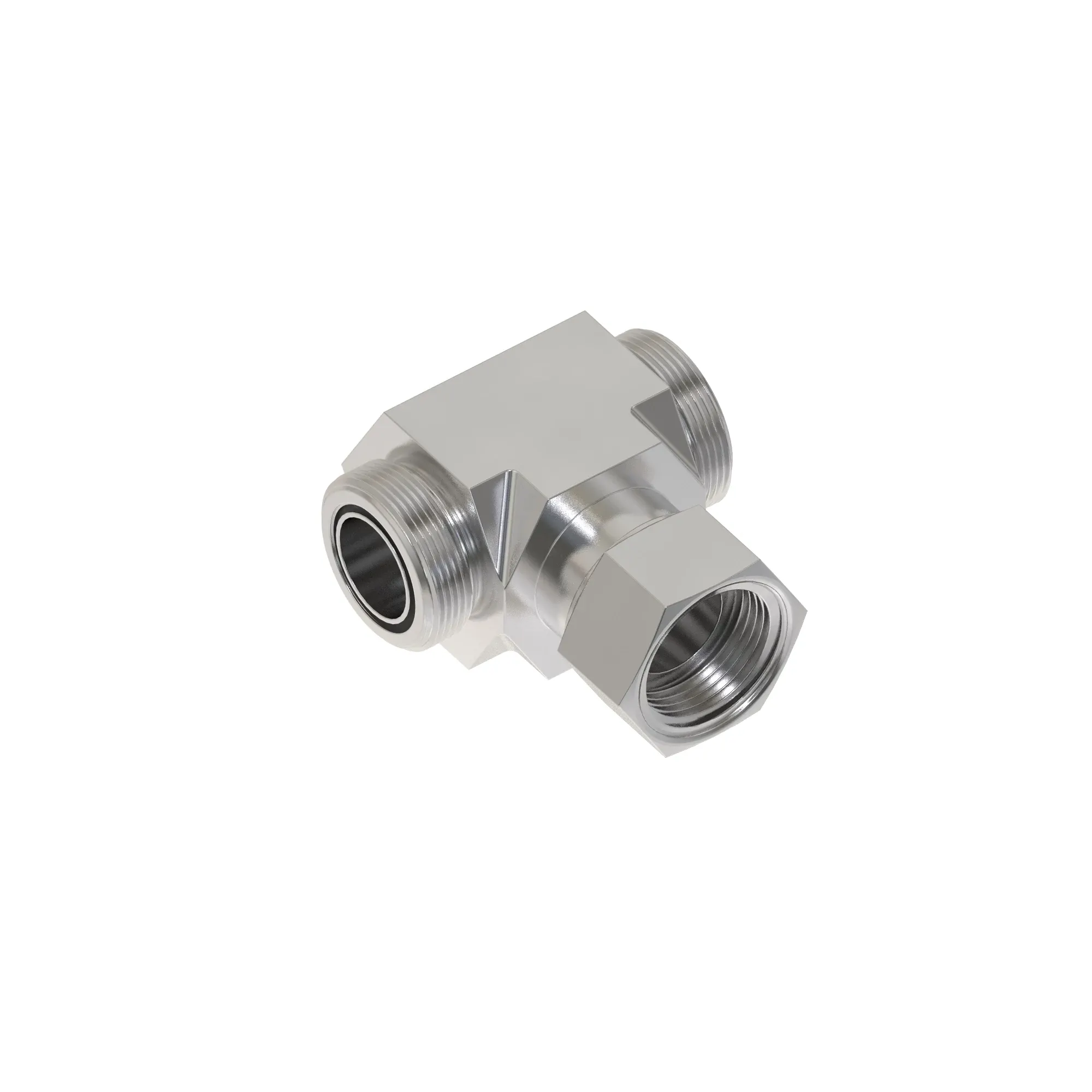 John Deere Swivel Branch Tee Fitting - 38H1043