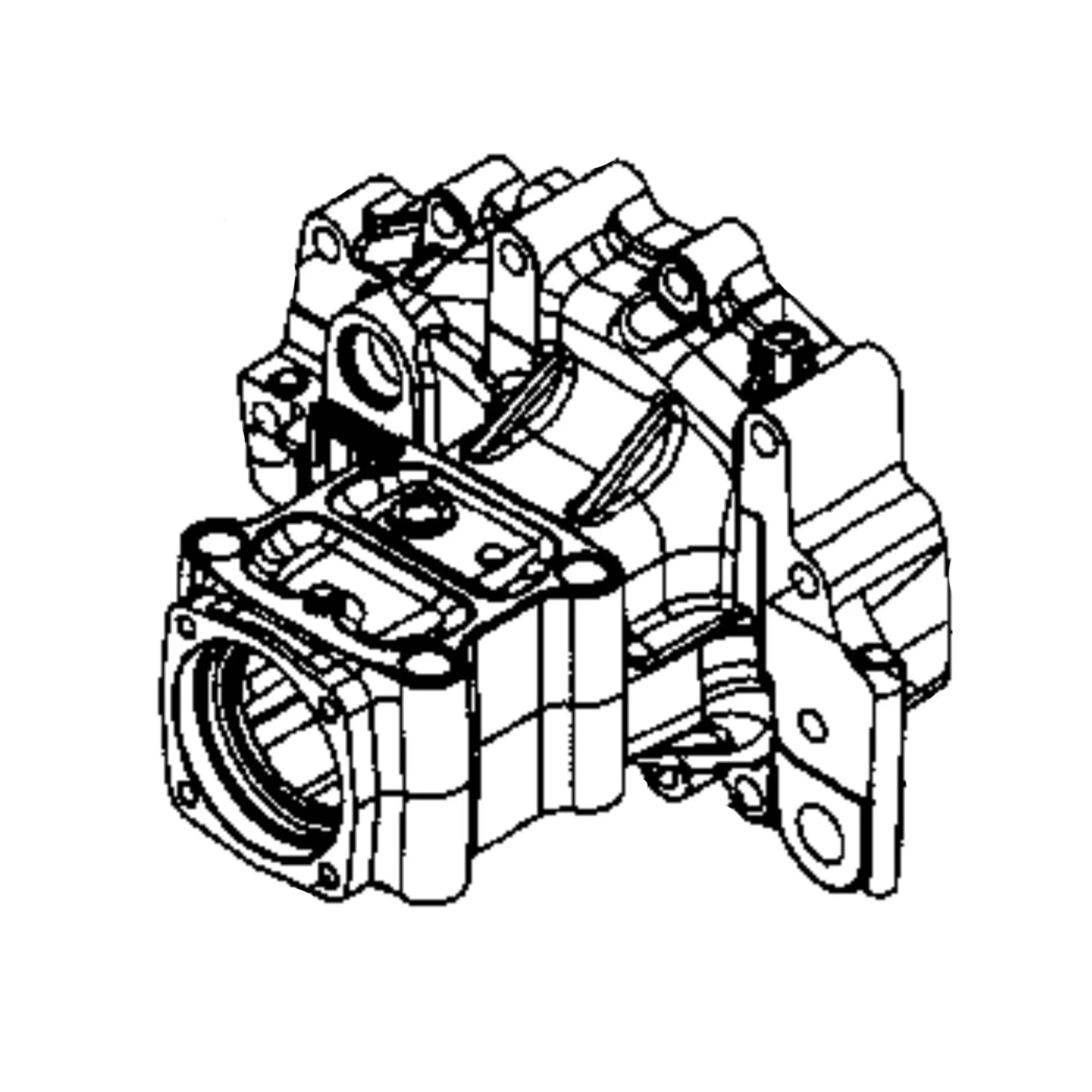 John Deere Axle Housing - LVU803945