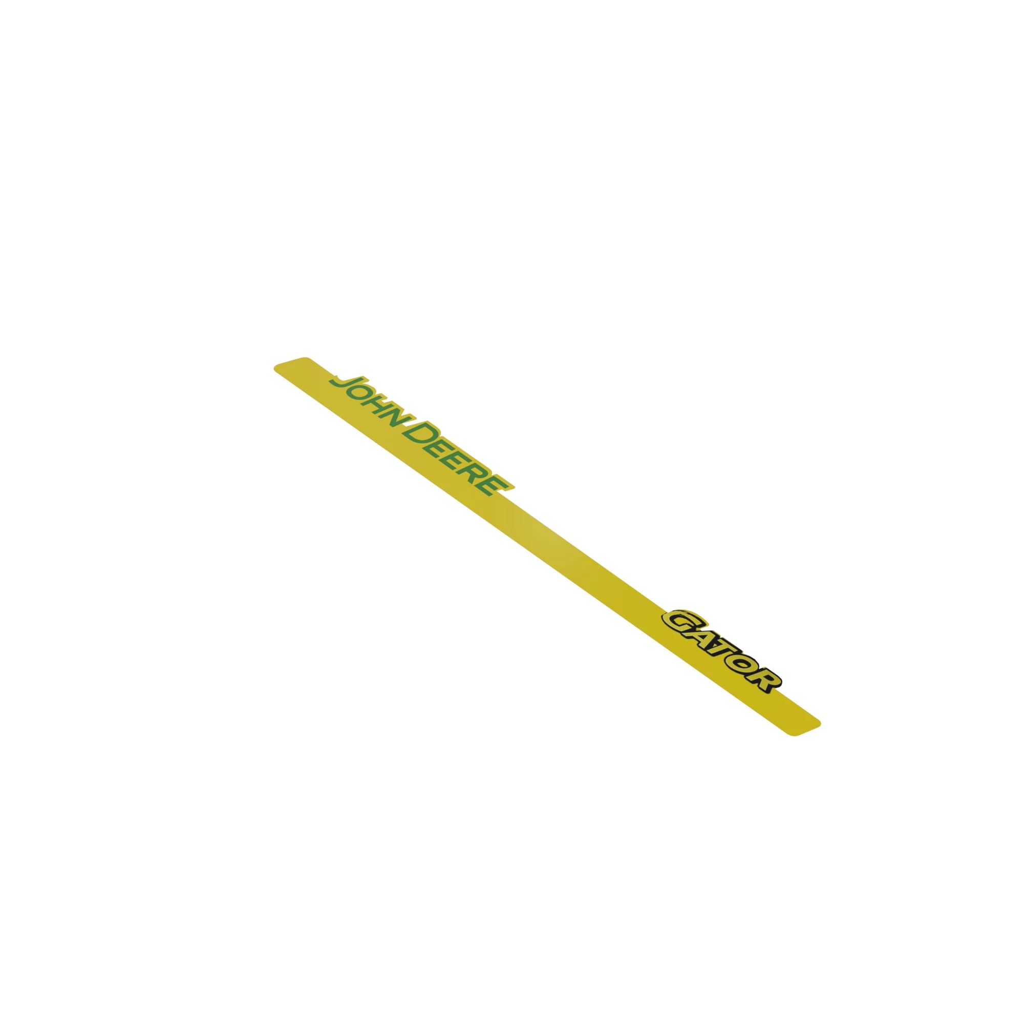 LABEL, JOHN DEERE IN STRIPE