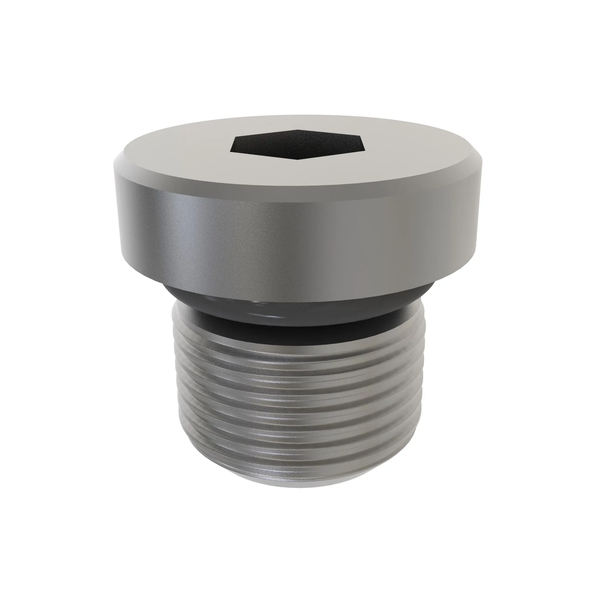 John Deere Straight Thread Fitting Plug with O-Ring - AN403846