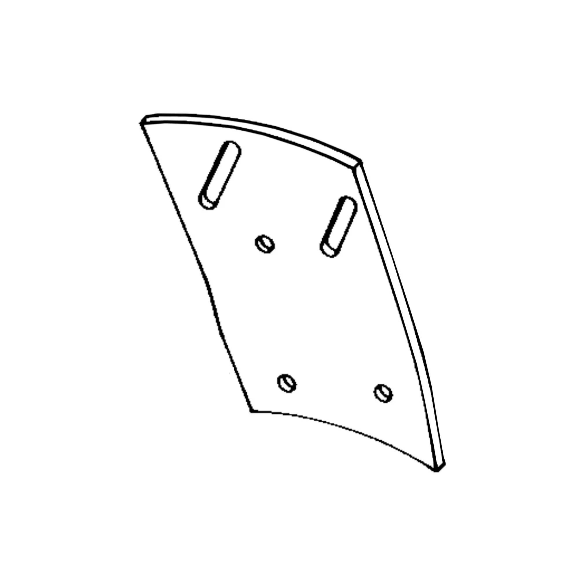 John Deere Trash Board Bracket - A32216
