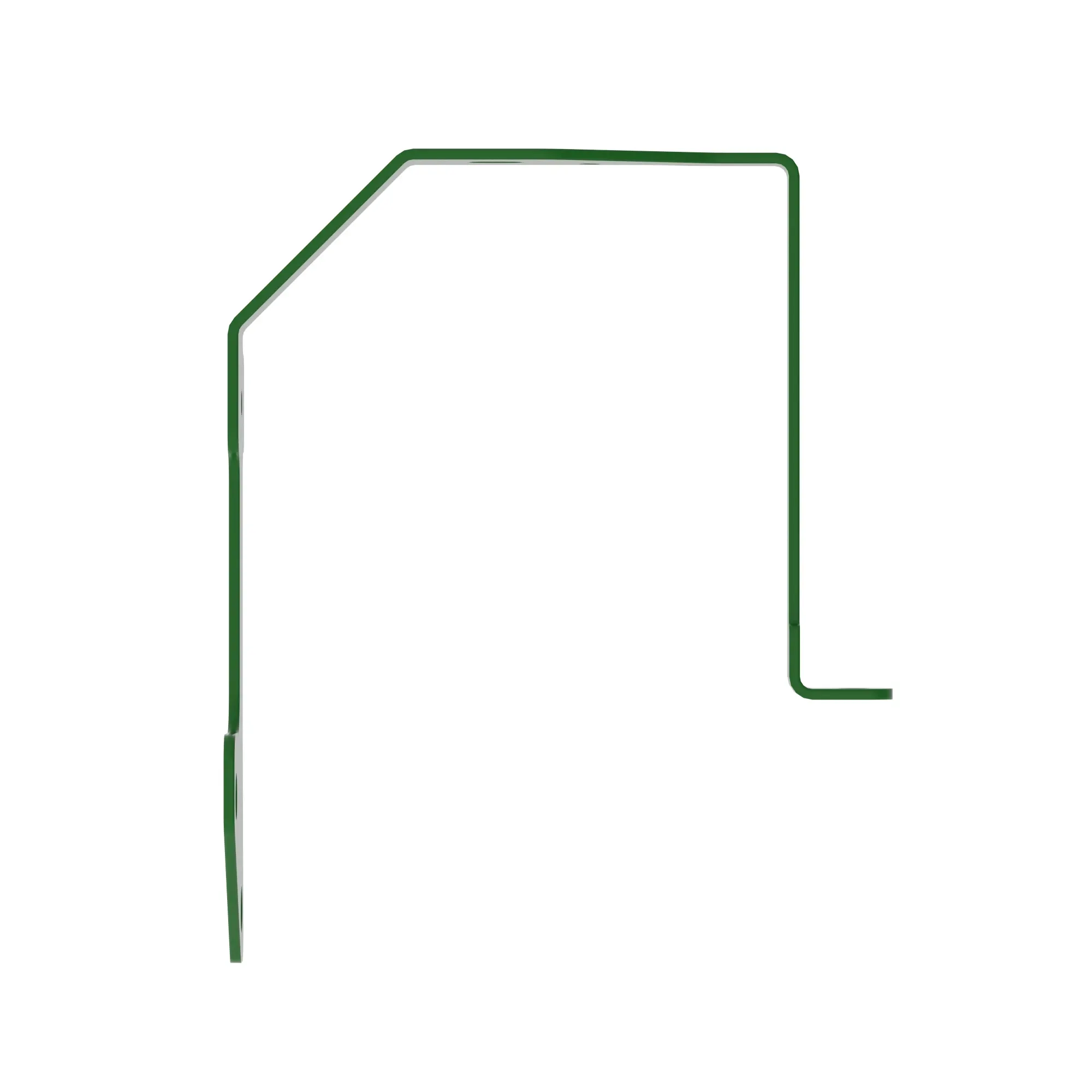 STEERING HOSE SUPPORT, LEFT