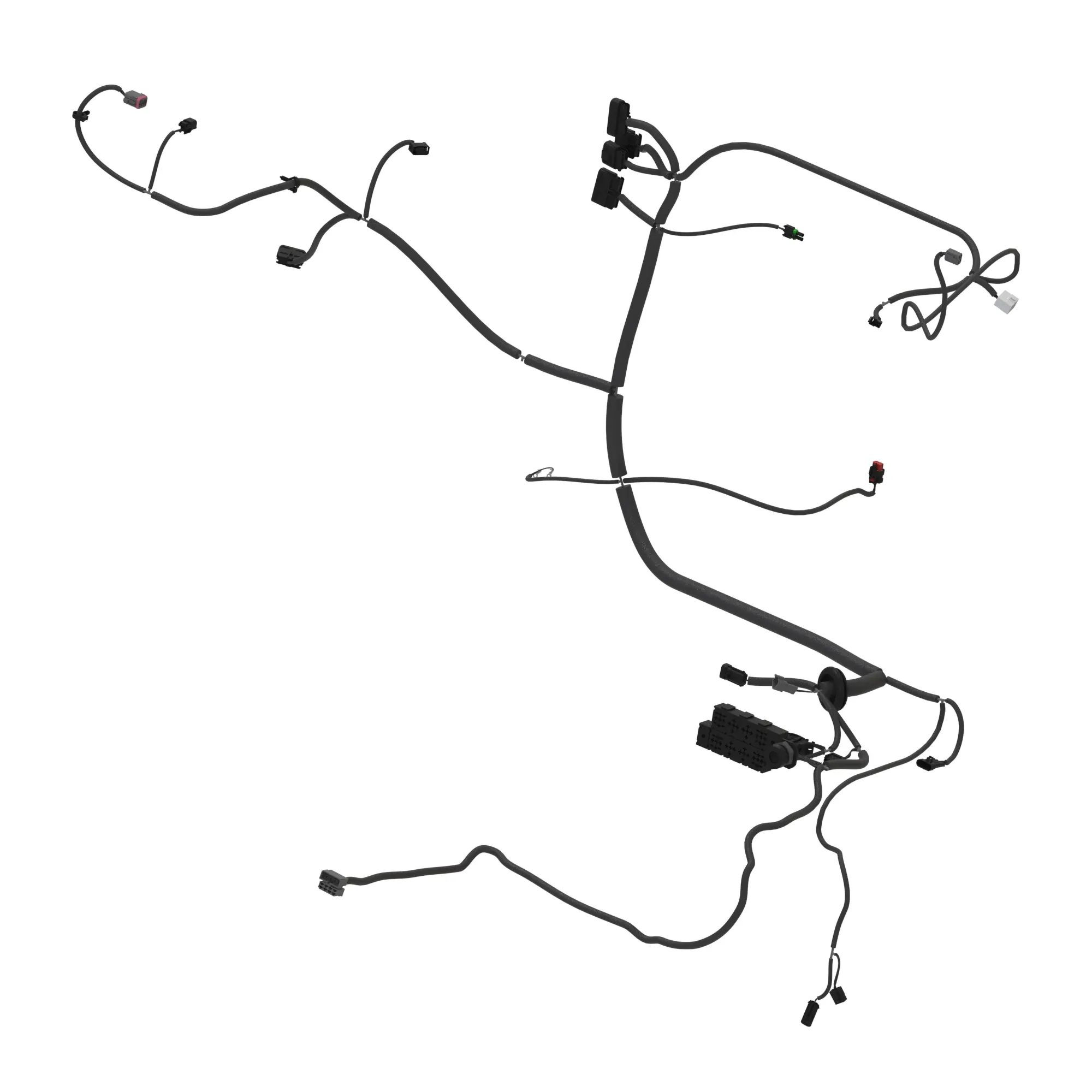 PTE, REAR, DRY CLUTCH, W/ HVAC