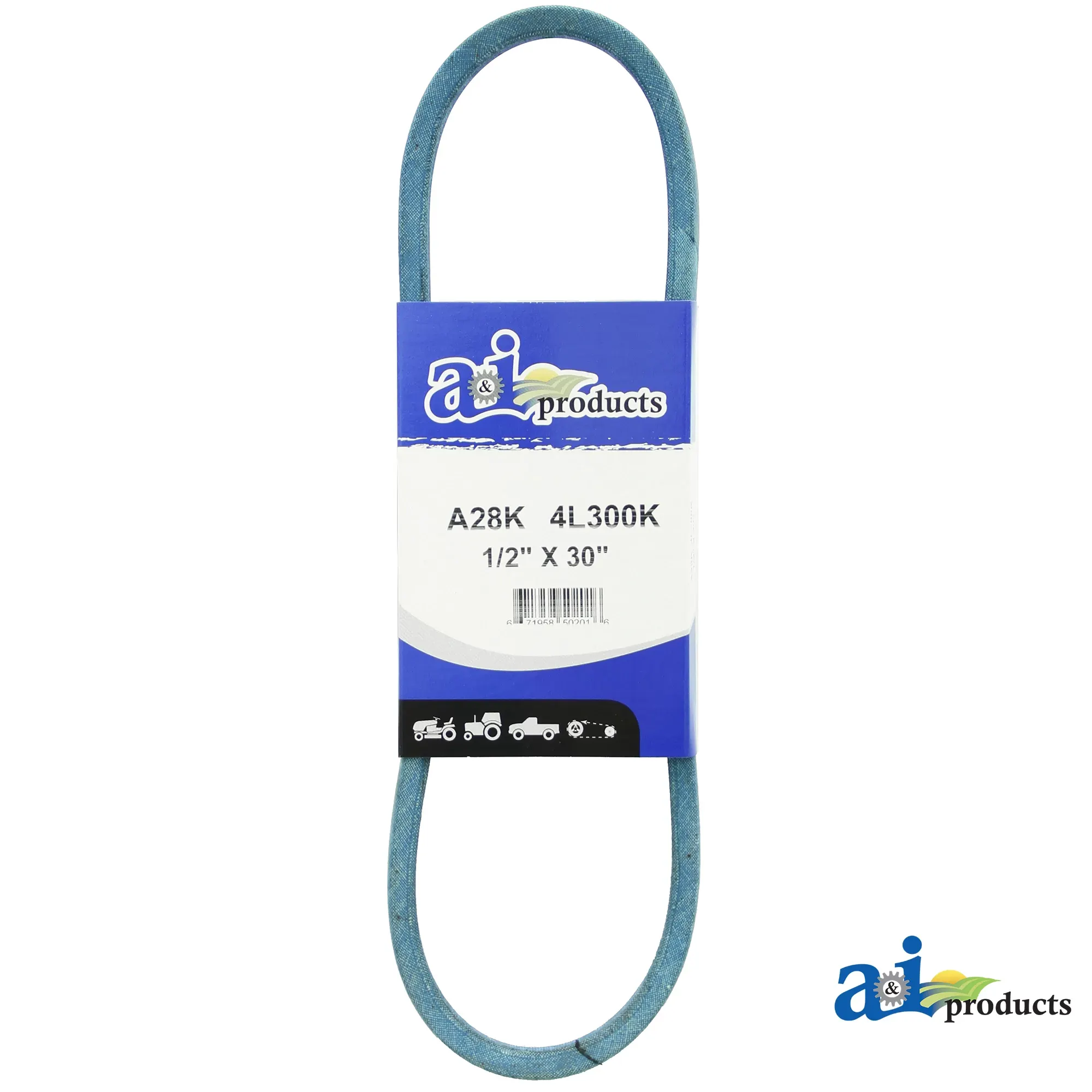 A&I Products A-Section Kevlar V-Belt, Effective Length 762 mm (30 inch) - A-A28K
