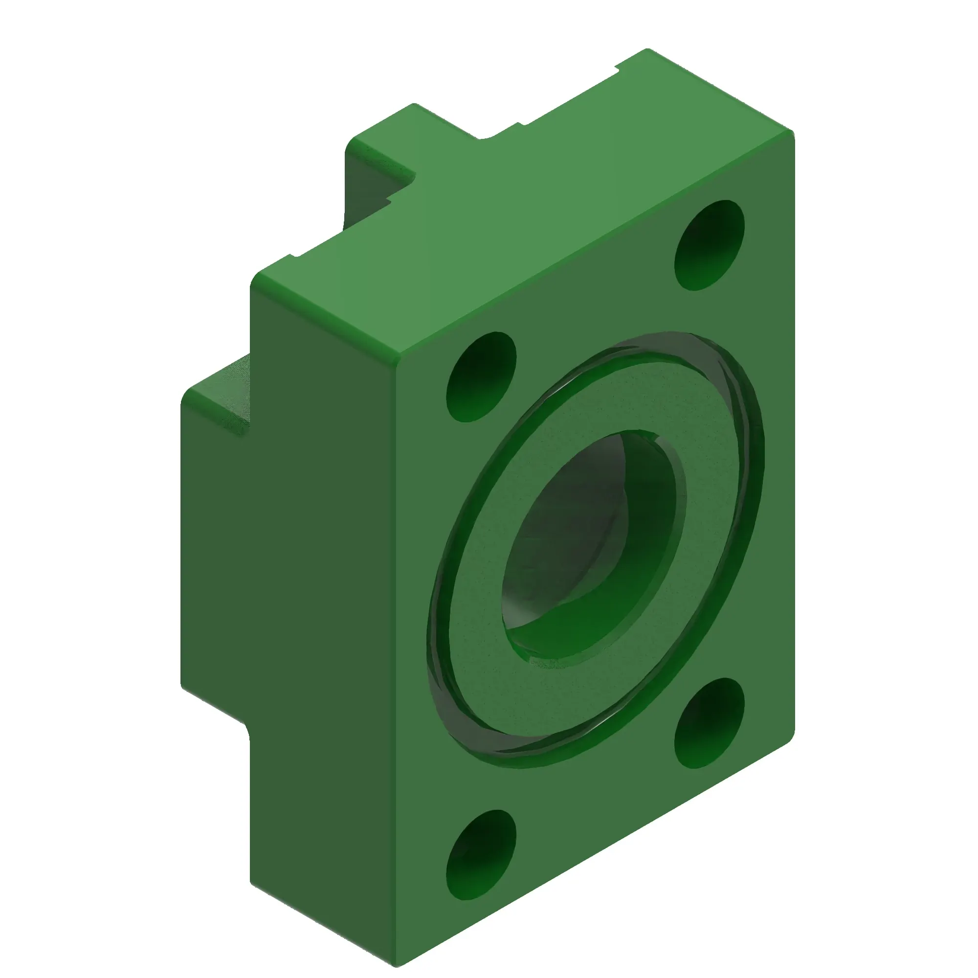 John Deere Auxiliary Pump Inlet Suction Flange Plate - KK38079