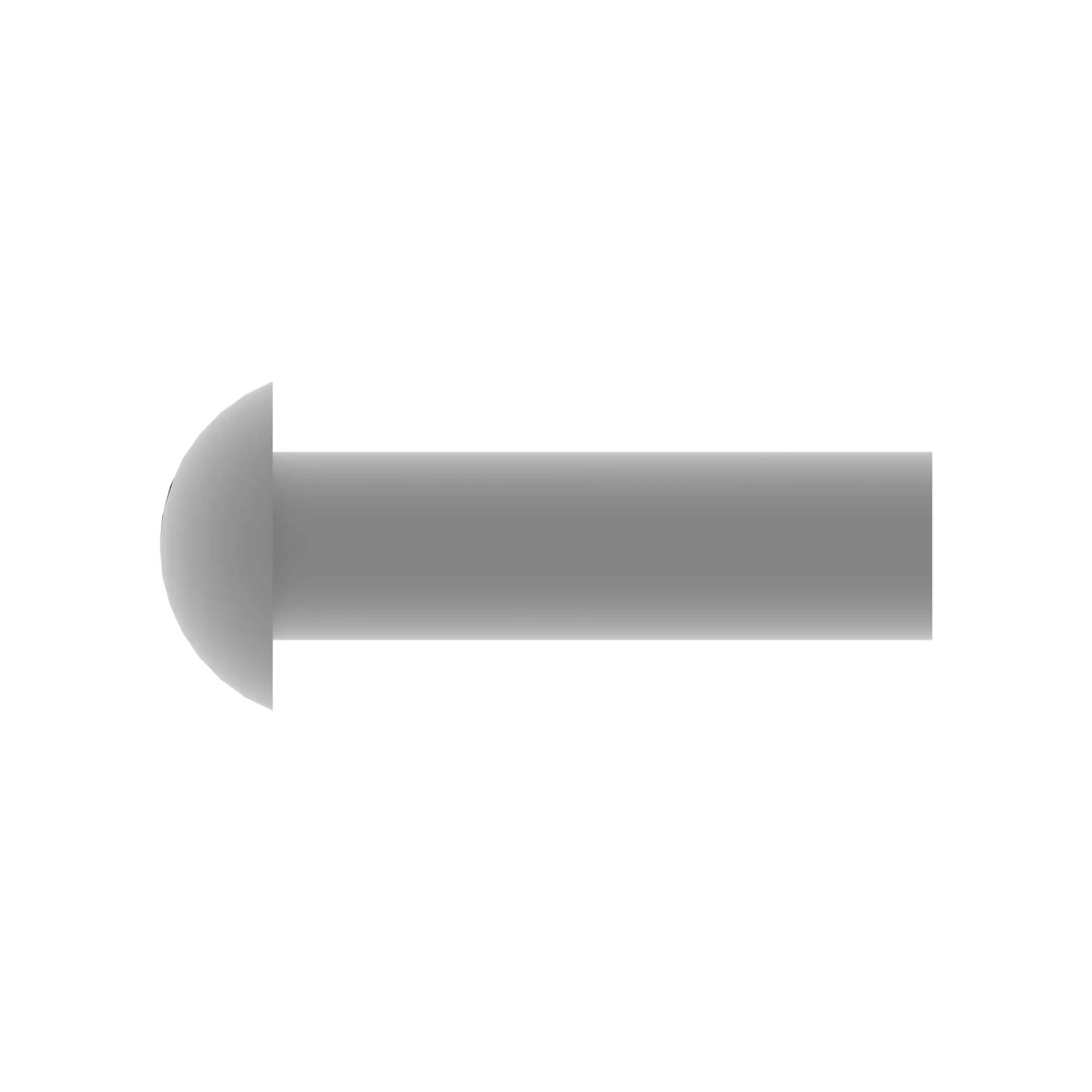 RIVET, SOLID, BUTTON HEAD