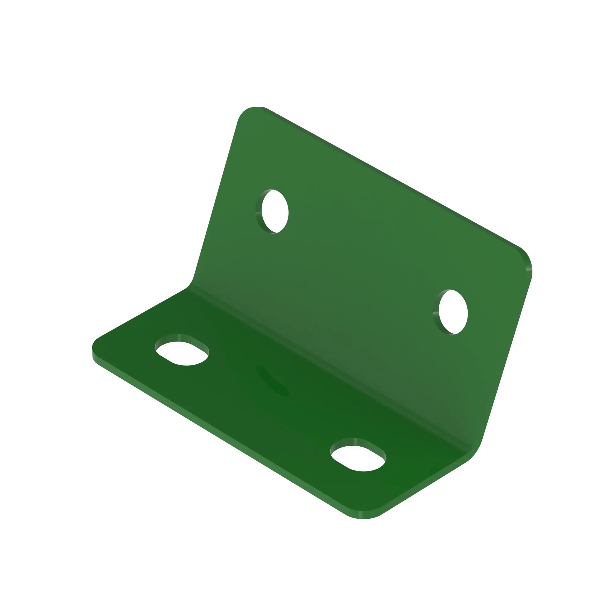 John Deere Front Lower Air Scoop Seal Angle - HXE66975