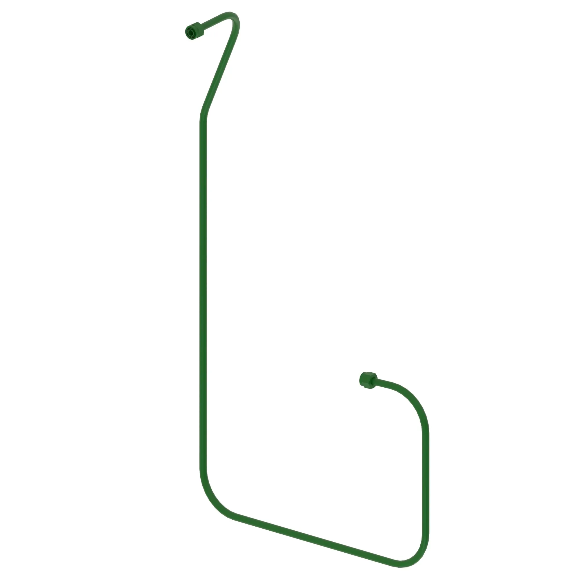 John Deere Threshing Frame Oil Line - ADX12525
