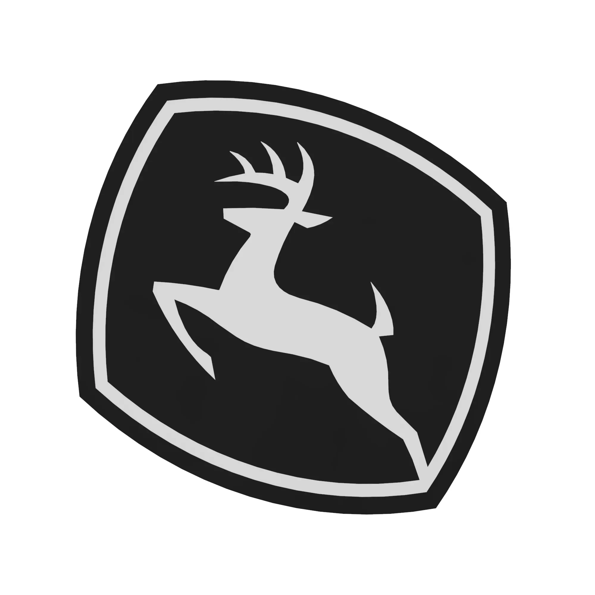 John Deere Leaping Deer design Label - JD5718