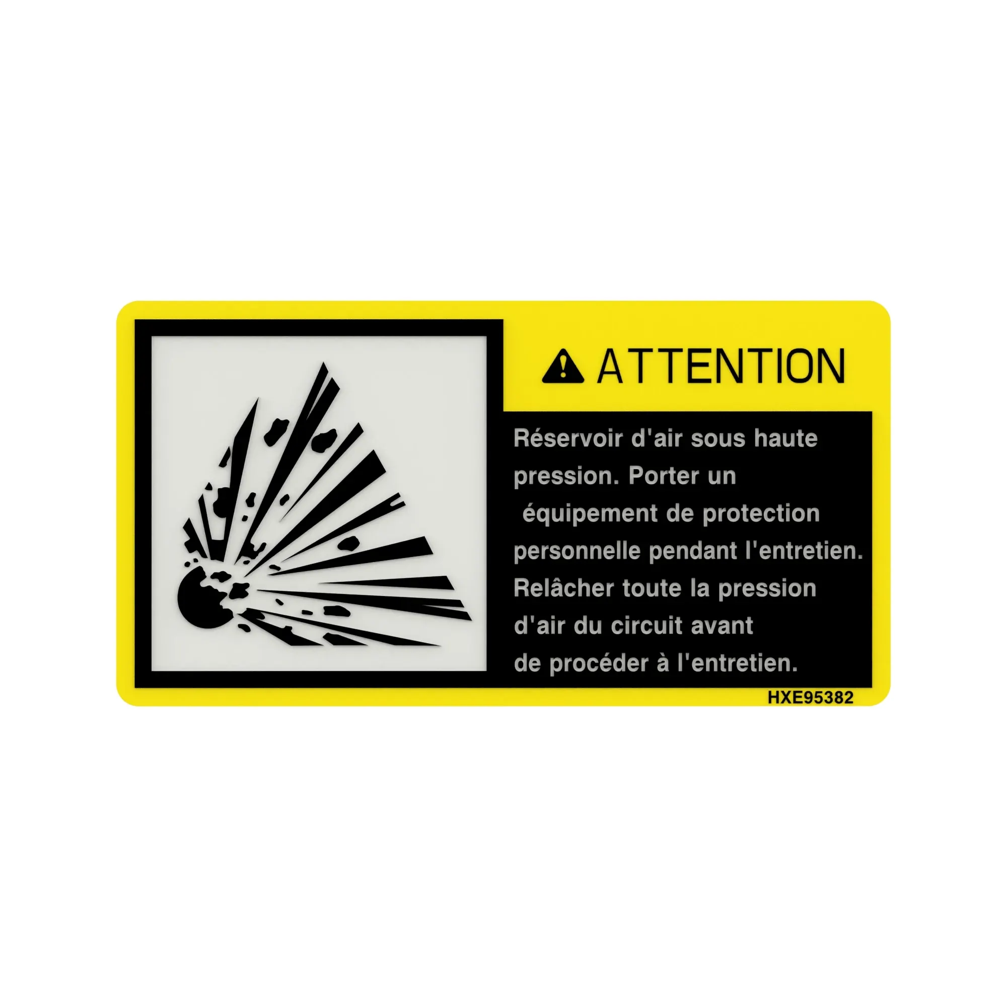 John Deere Label - HXE95382