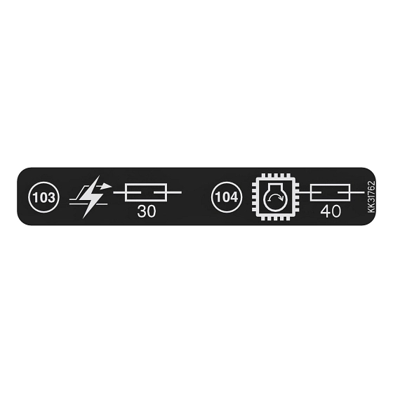 John Deere Fuse Label - KK31762