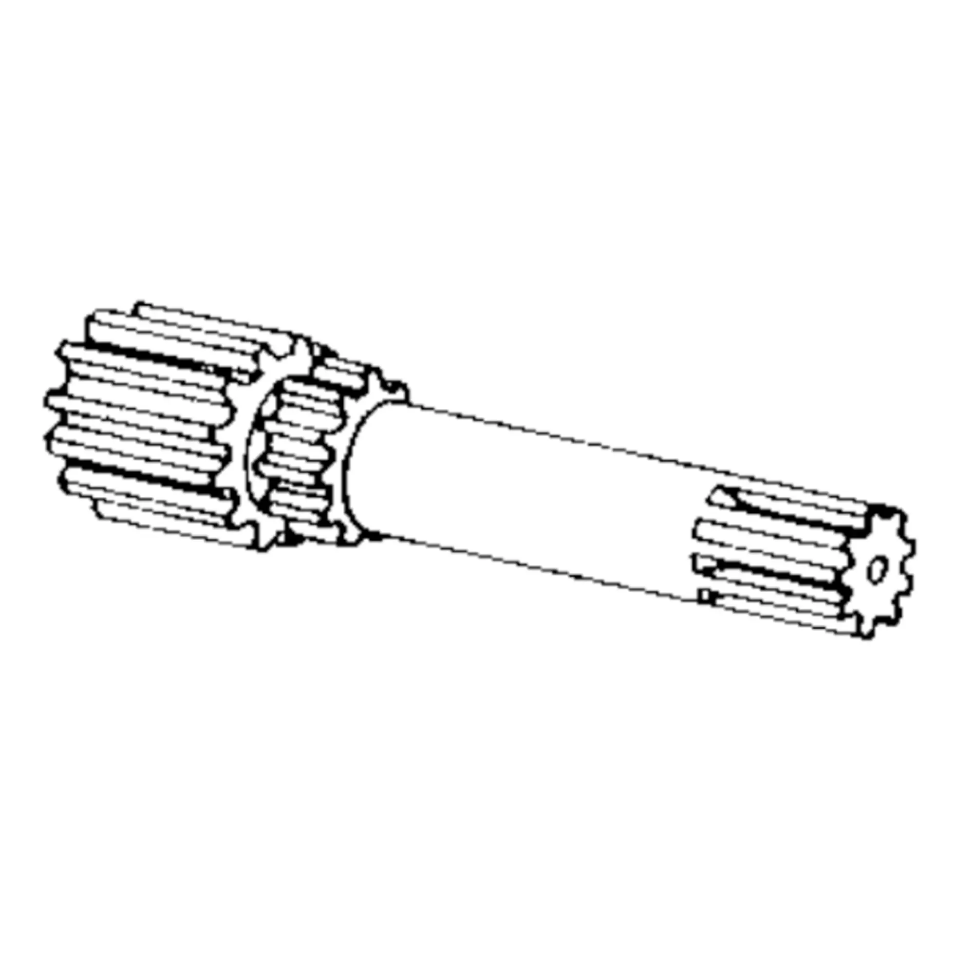 John Deere Final Drive Shaft, Left Side - T71926