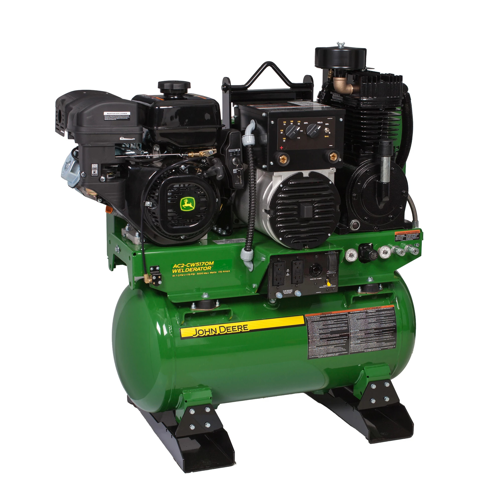 John Deere Gas Powered Two-stage Welderator, 30-Gallon - AC2-CW5170M