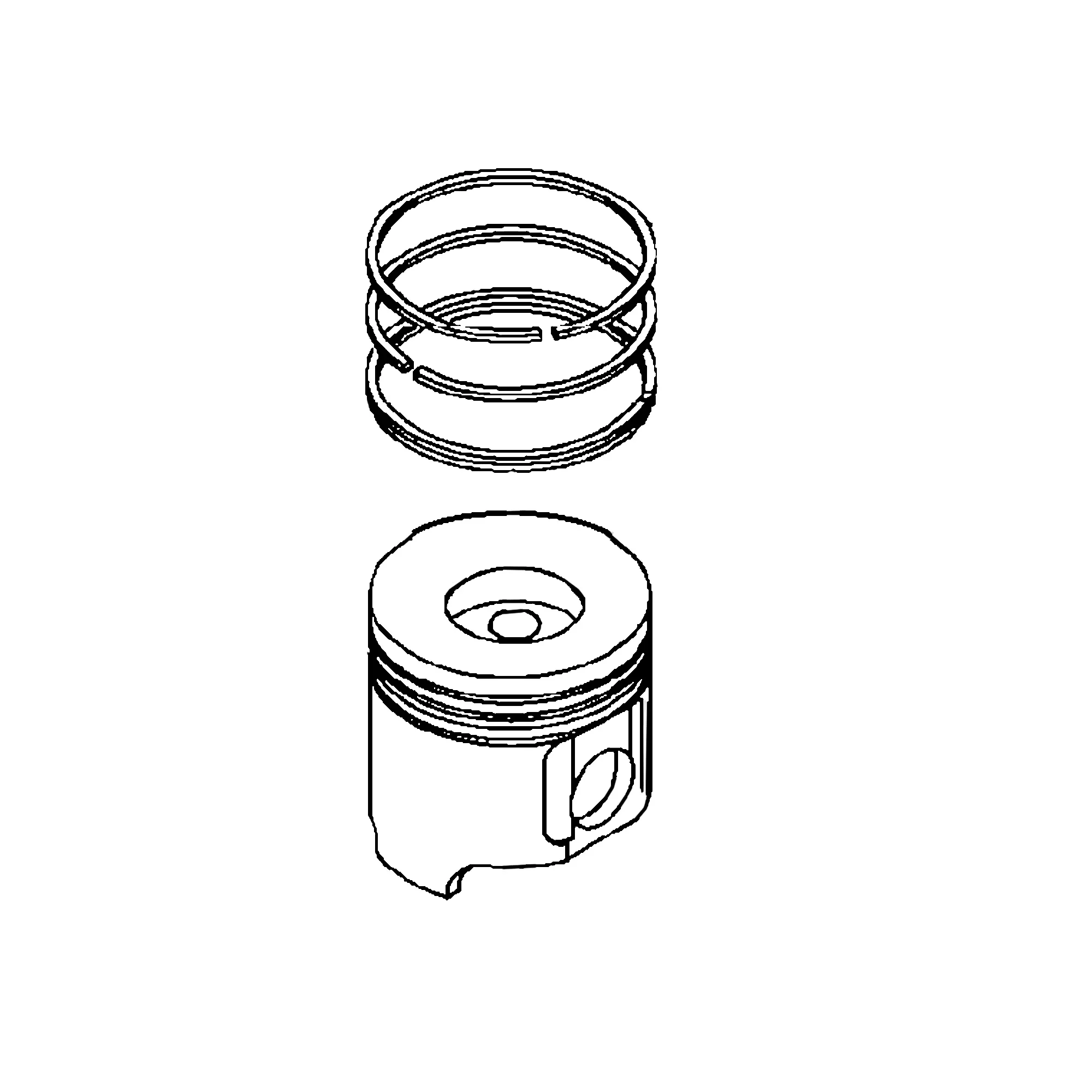 John Deere Piston Kit - MIA882941