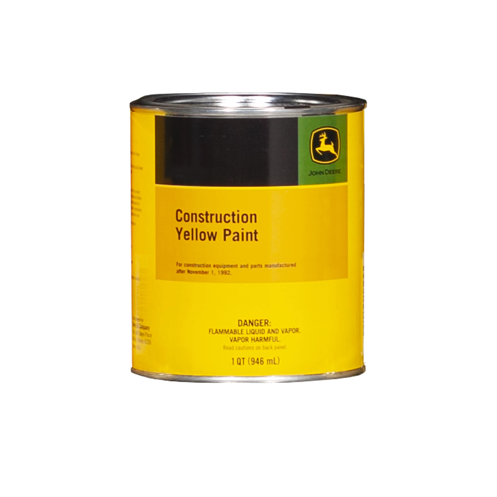 John Deere Construction Yellow Paint, 946 ml (1 Quart) - TY25640