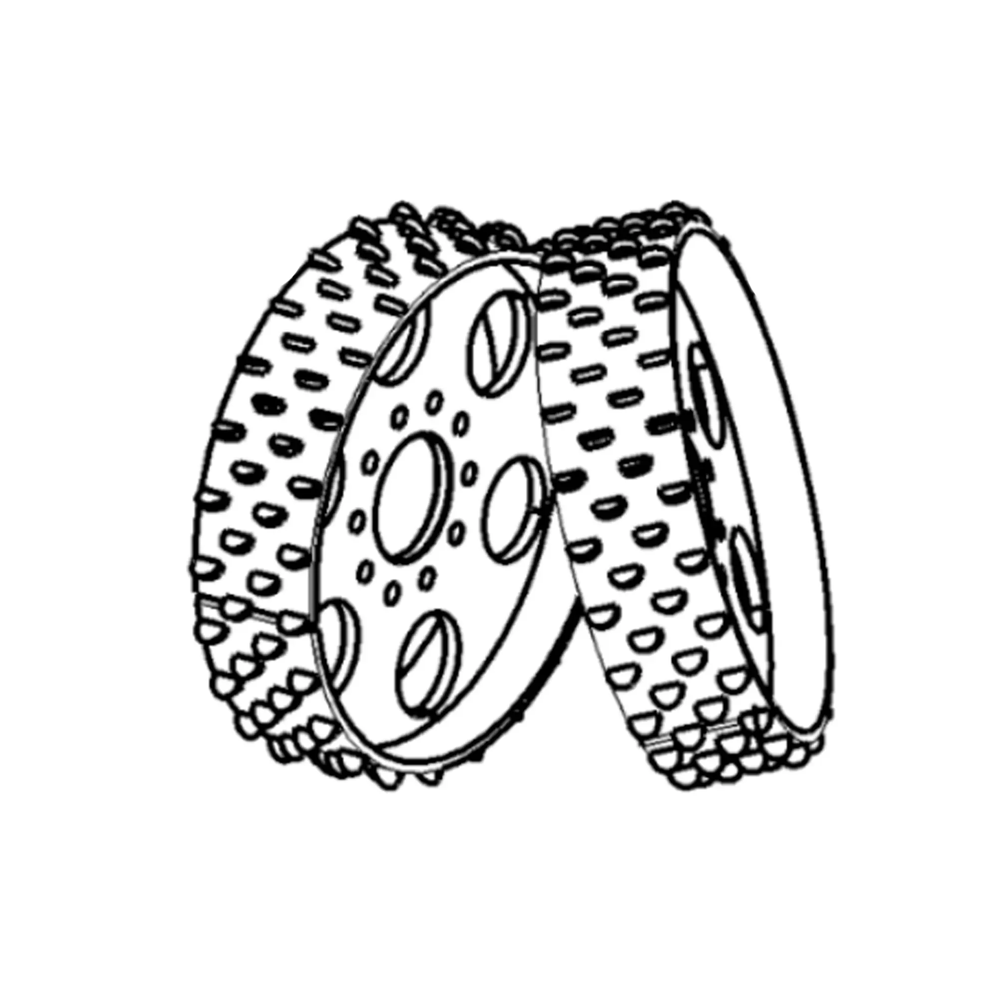 John Deere Lower Feed Roller - F659191