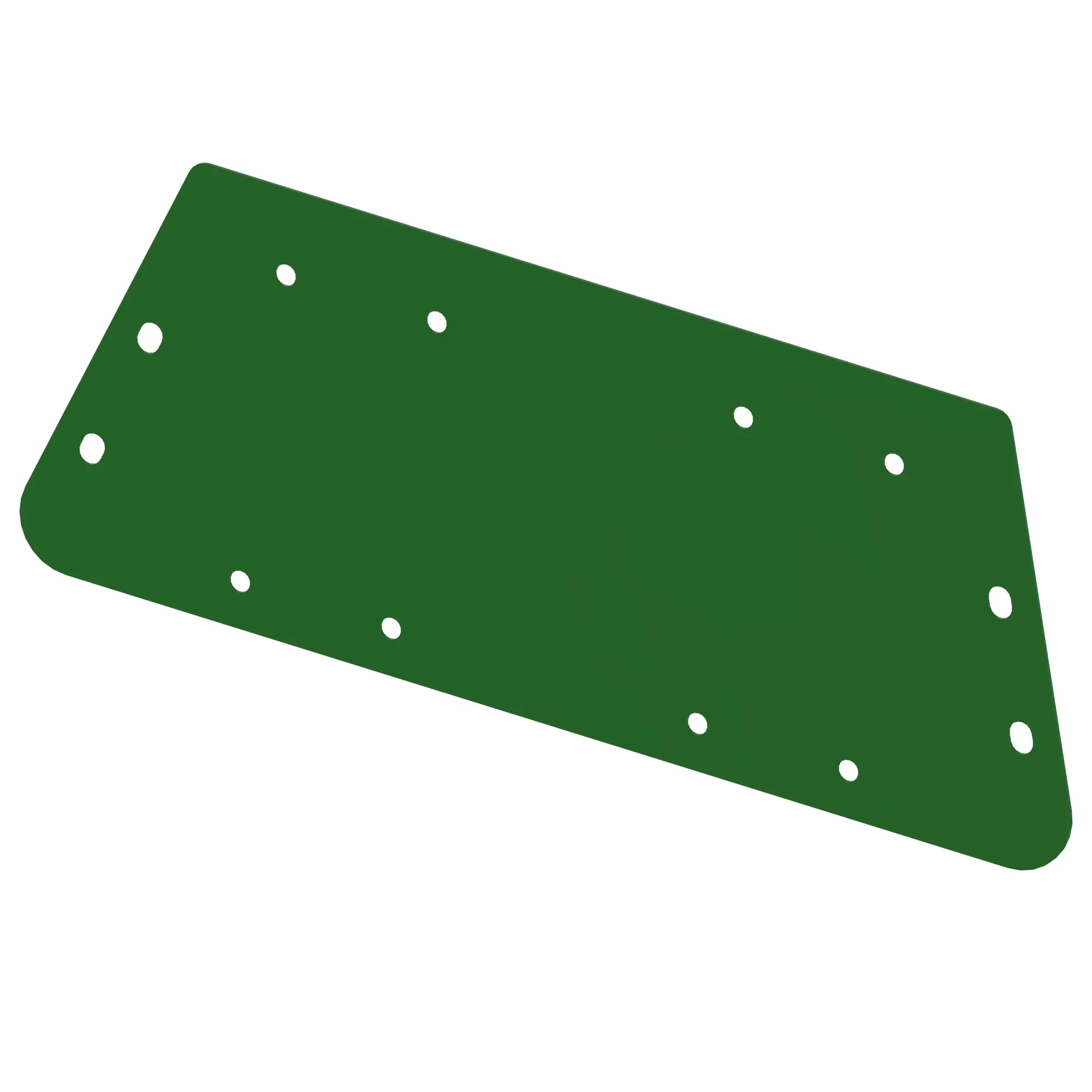 John Deere Spreader Discharge Deflector Sheet - HXE113257