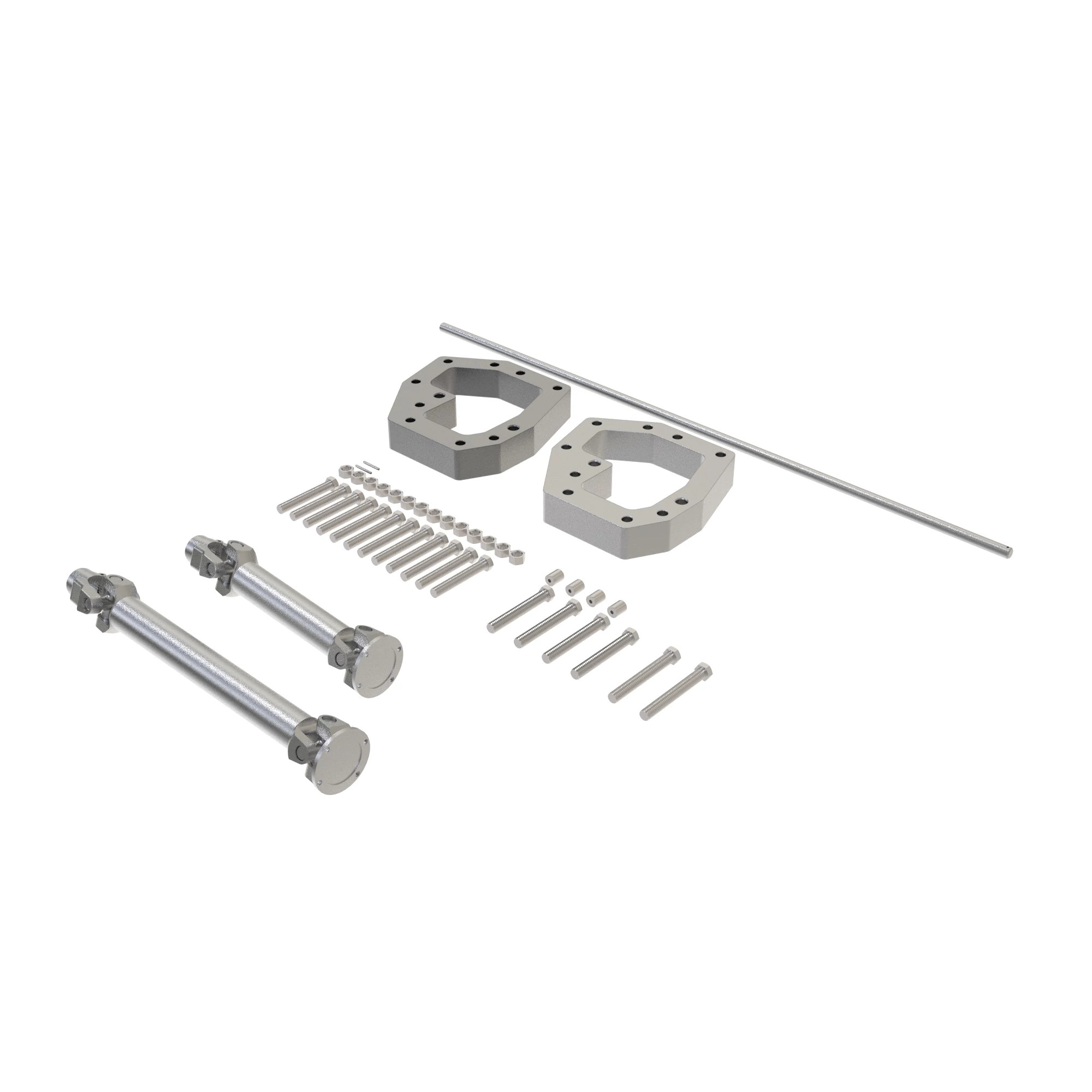 Harvester Track Attachment