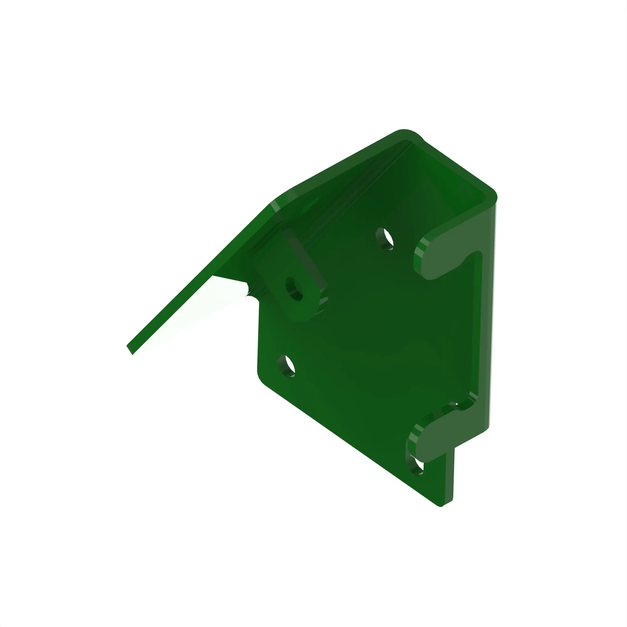 BRACKET, SDS SLIDE STOP WITH LABEL