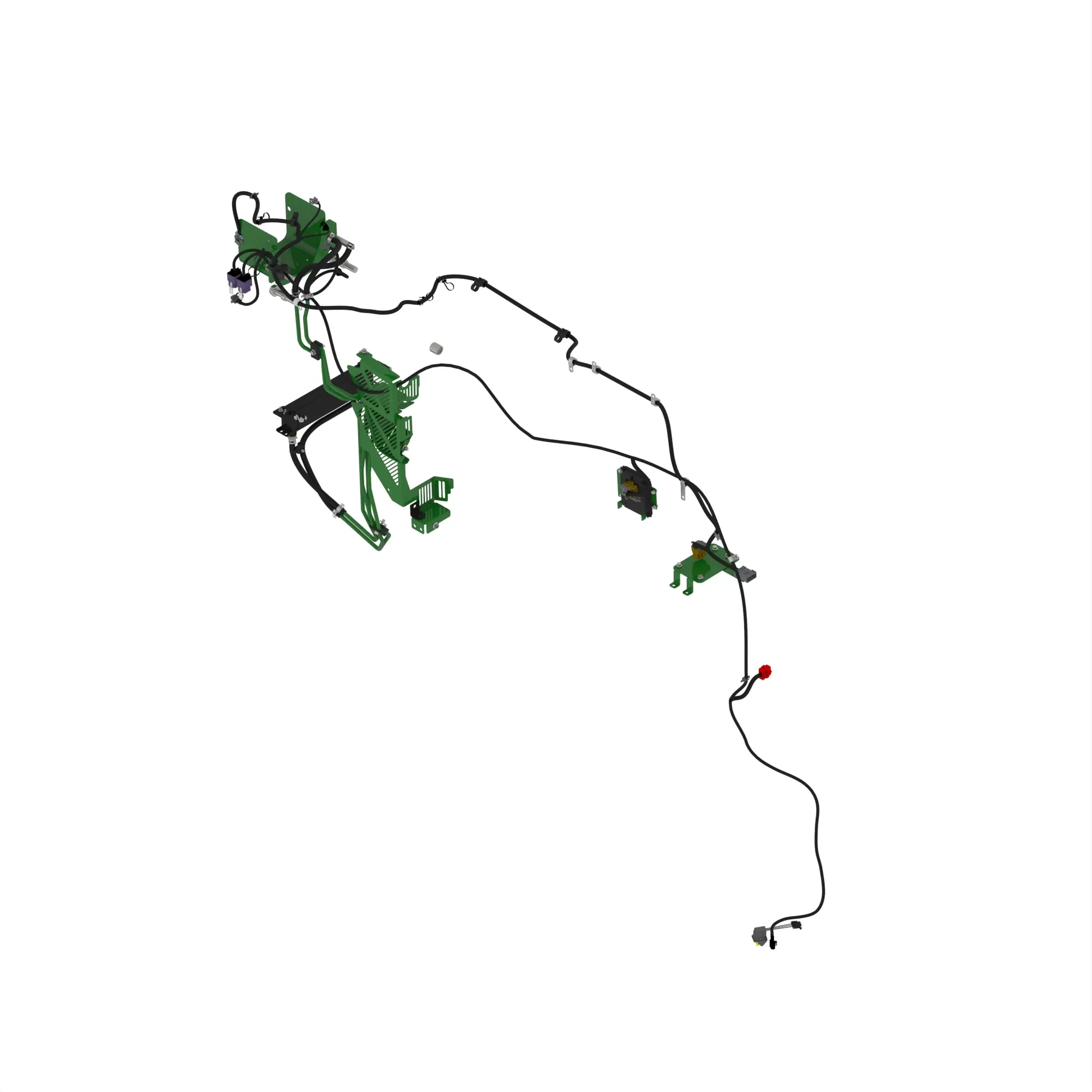 POWER-TAKEOFF, PTO, FRONT, FIELD IN