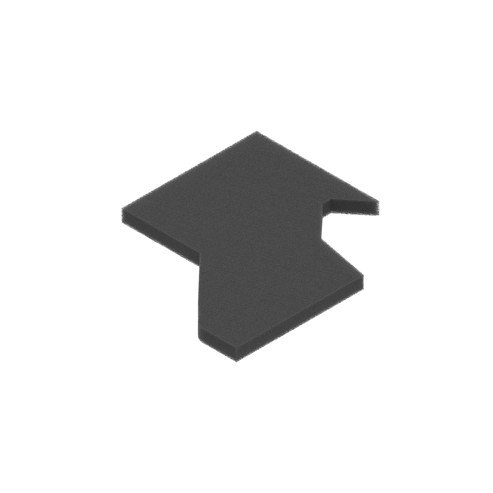 BARRIER, BOTTOM COVER LH