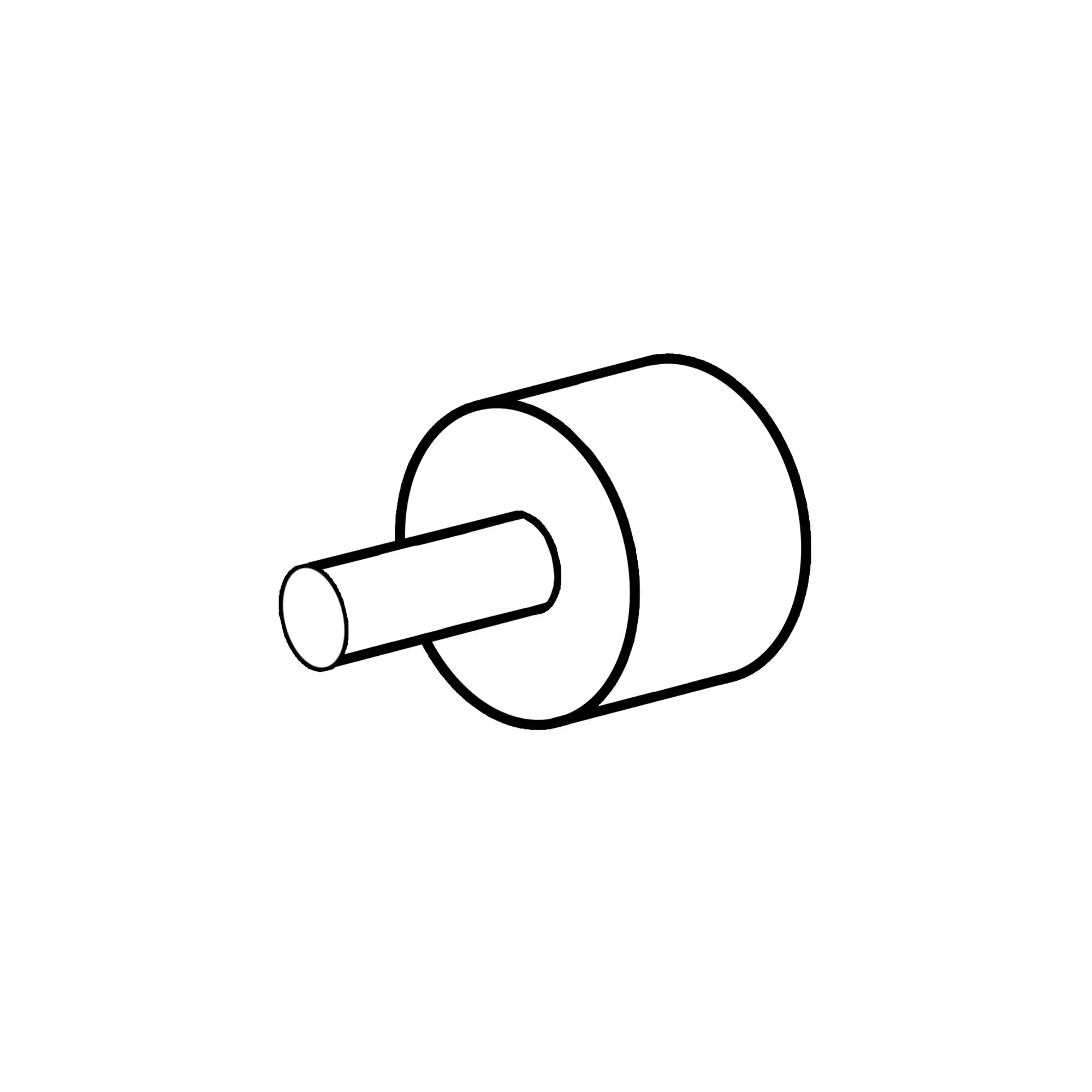 John Deere Seat Air Compressor Vibration Damper - F076546
